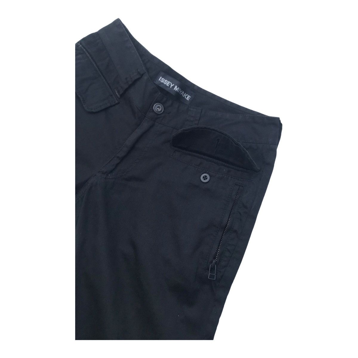 Issey Miyake Issey Miyake Black Cargo Pants Miyake Japan Casual Pants Size US 30 / EU 46 - 4 Thumbnail