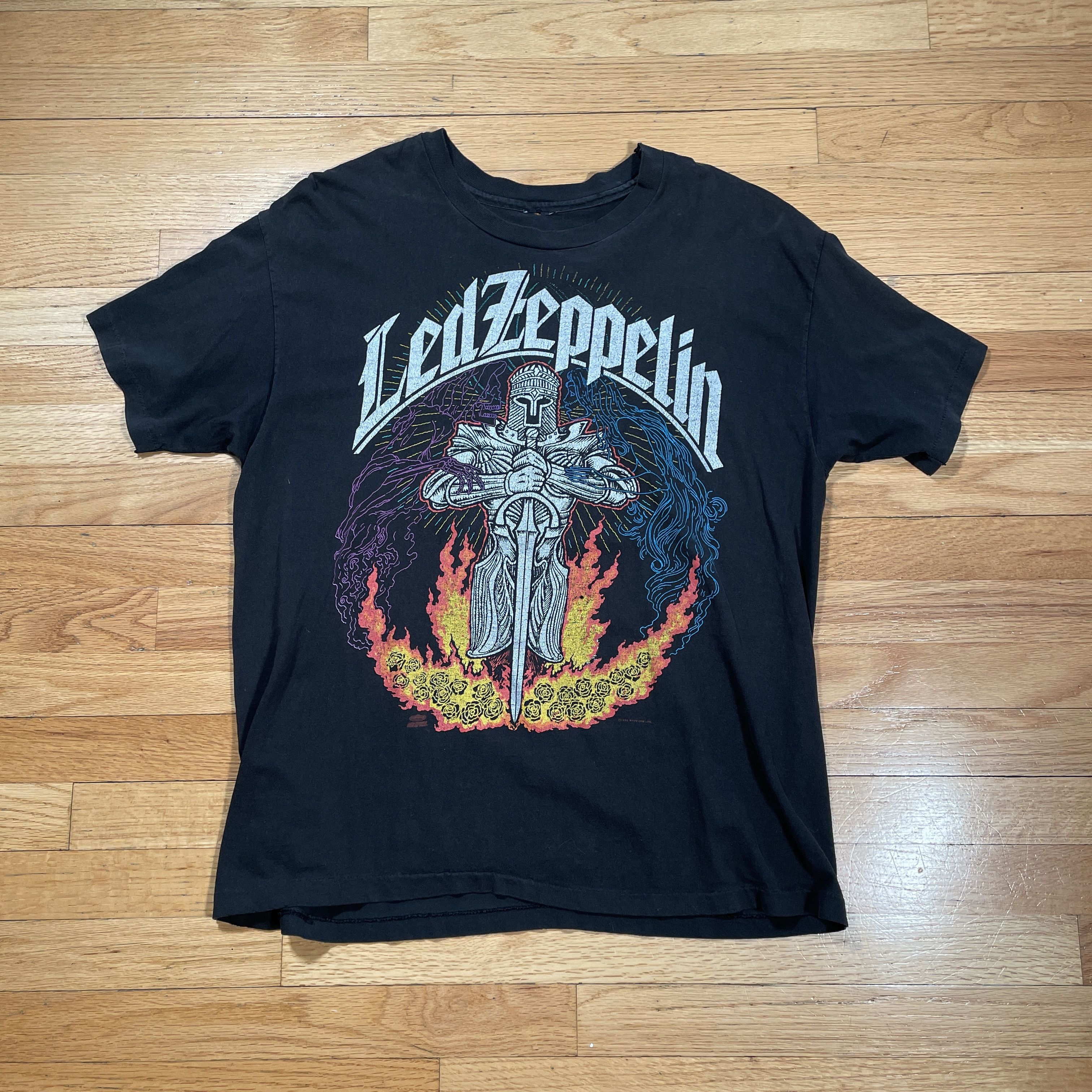 Vintage Vintage 90s Led Zeppelin Let The Music Be Your Master Tee 