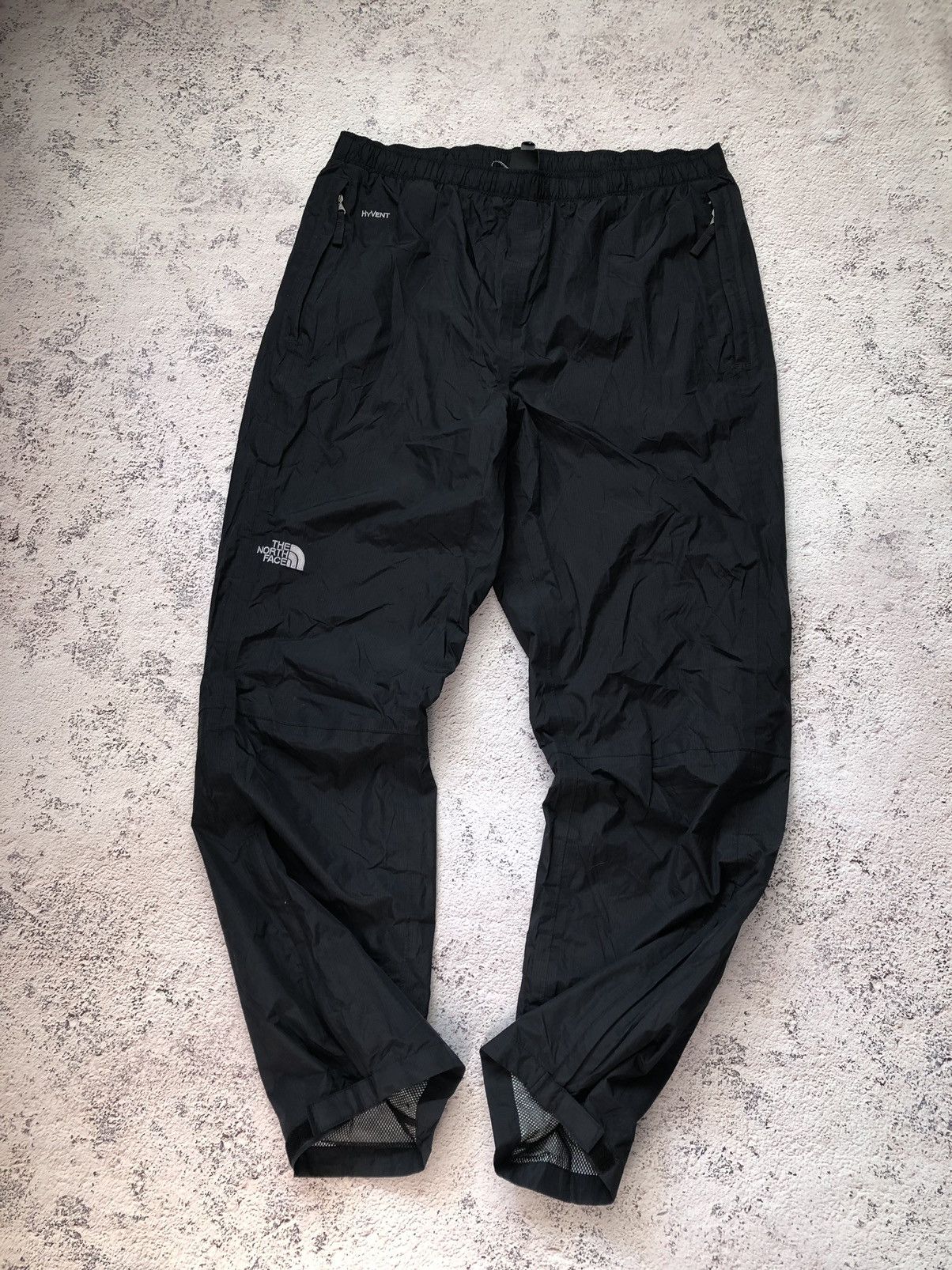 Vintage Y2K The North Face HyVent Pants Black