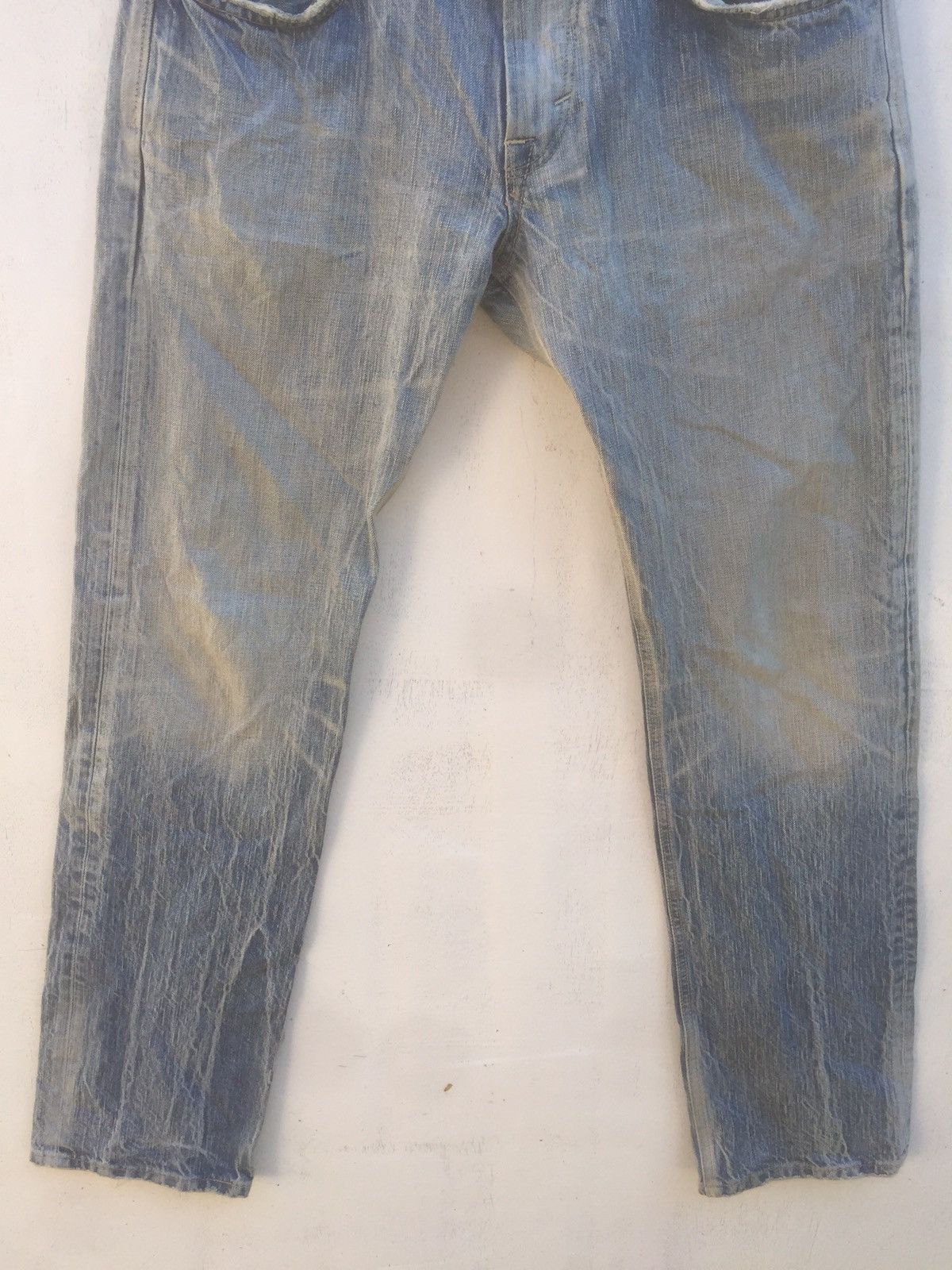 Edwin VINTAGE EDWIN DISTRESSED DENIM PANTS ACIDS DESIGN Size US 32 / EU 48 - 5 Thumbnail