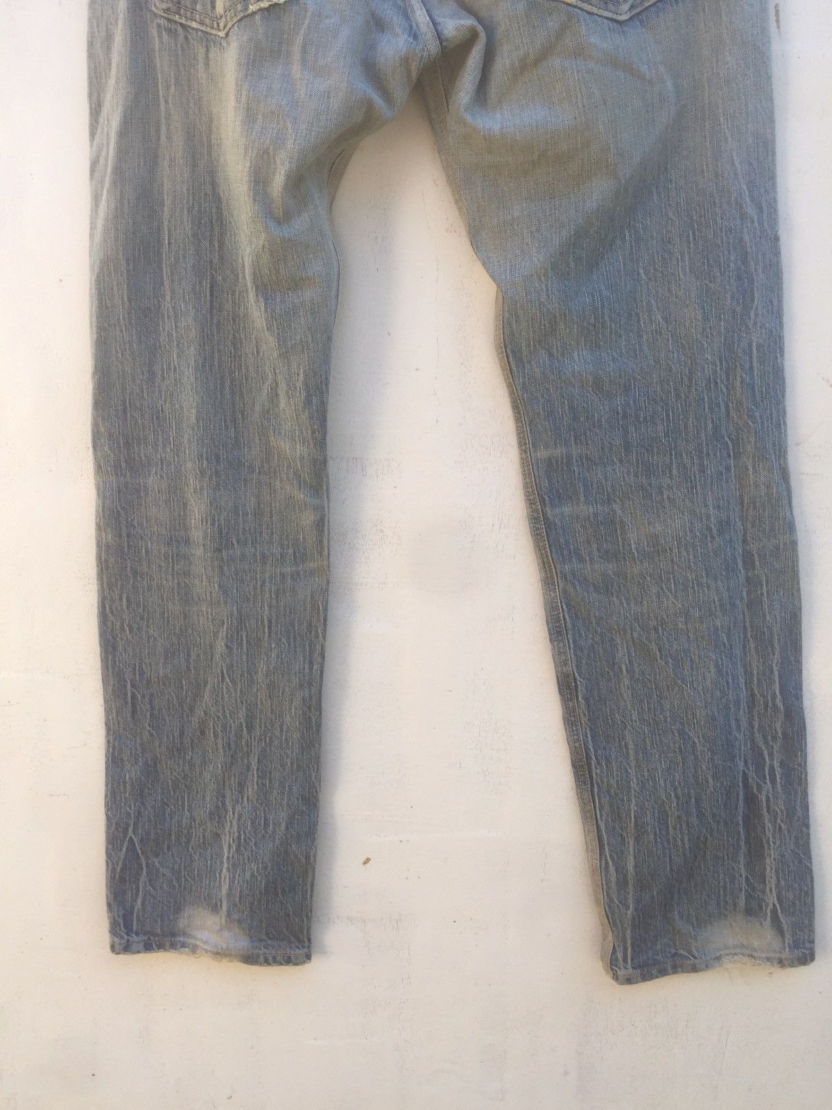 Edwin VINTAGE EDWIN DISTRESSED DENIM PANTS ACIDS DESIGN Size US 32 / EU 48 - 7 Thumbnail