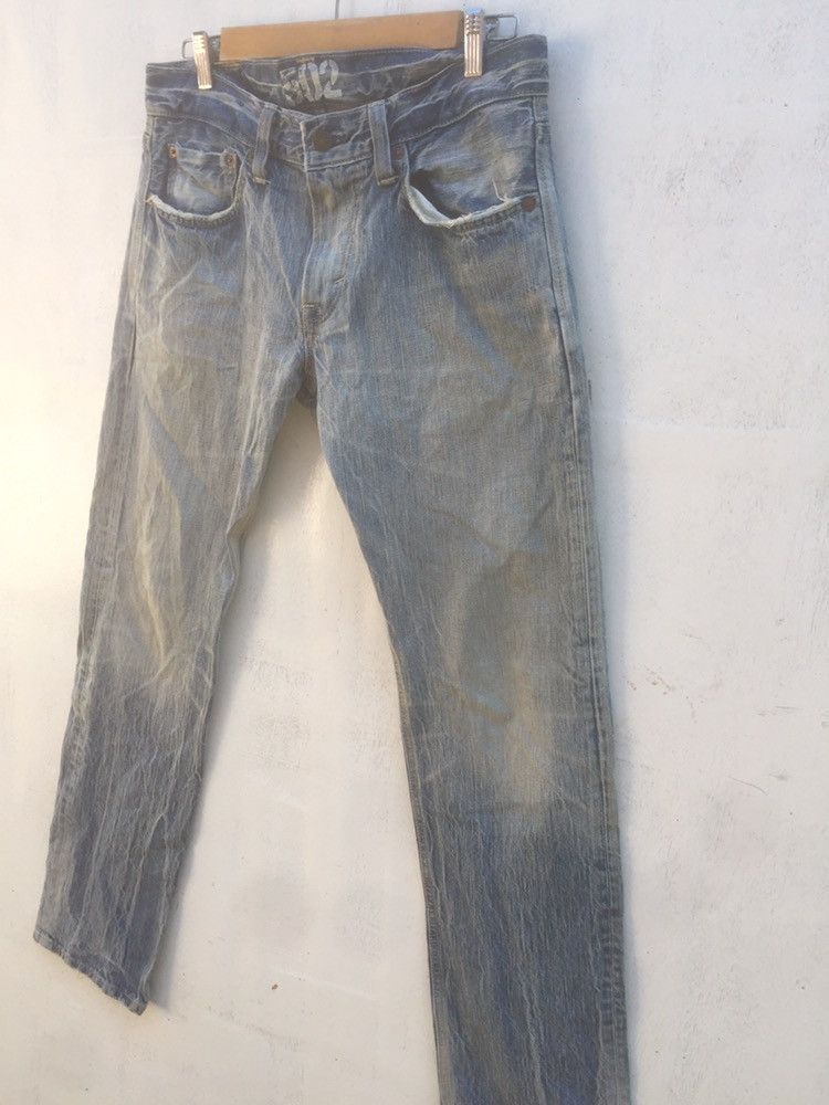 Edwin VINTAGE EDWIN DISTRESSED DENIM PANTS ACIDS DESIGN Size US 32 / EU 48 - 3 Thumbnail