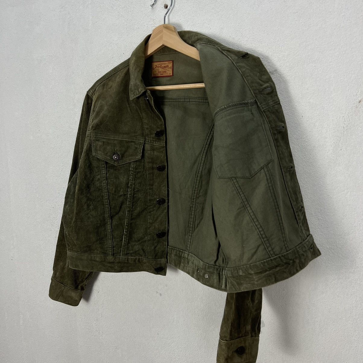Japanese Brand VINTAGE 203-CLIMAX CROPPED BUTTON JACKET MILITARY DESIGN Size US M / EU 48-50 / 2 - 13 Thumbnail