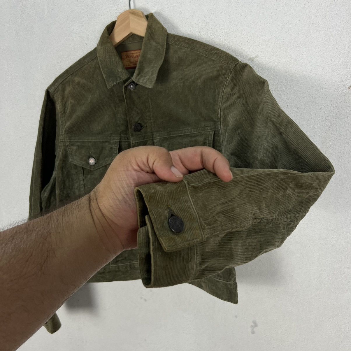 Japanese Brand VINTAGE 203-CLIMAX CROPPED BUTTON JACKET MILITARY DESIGN Size US M / EU 48-50 / 2 - 8 Thumbnail