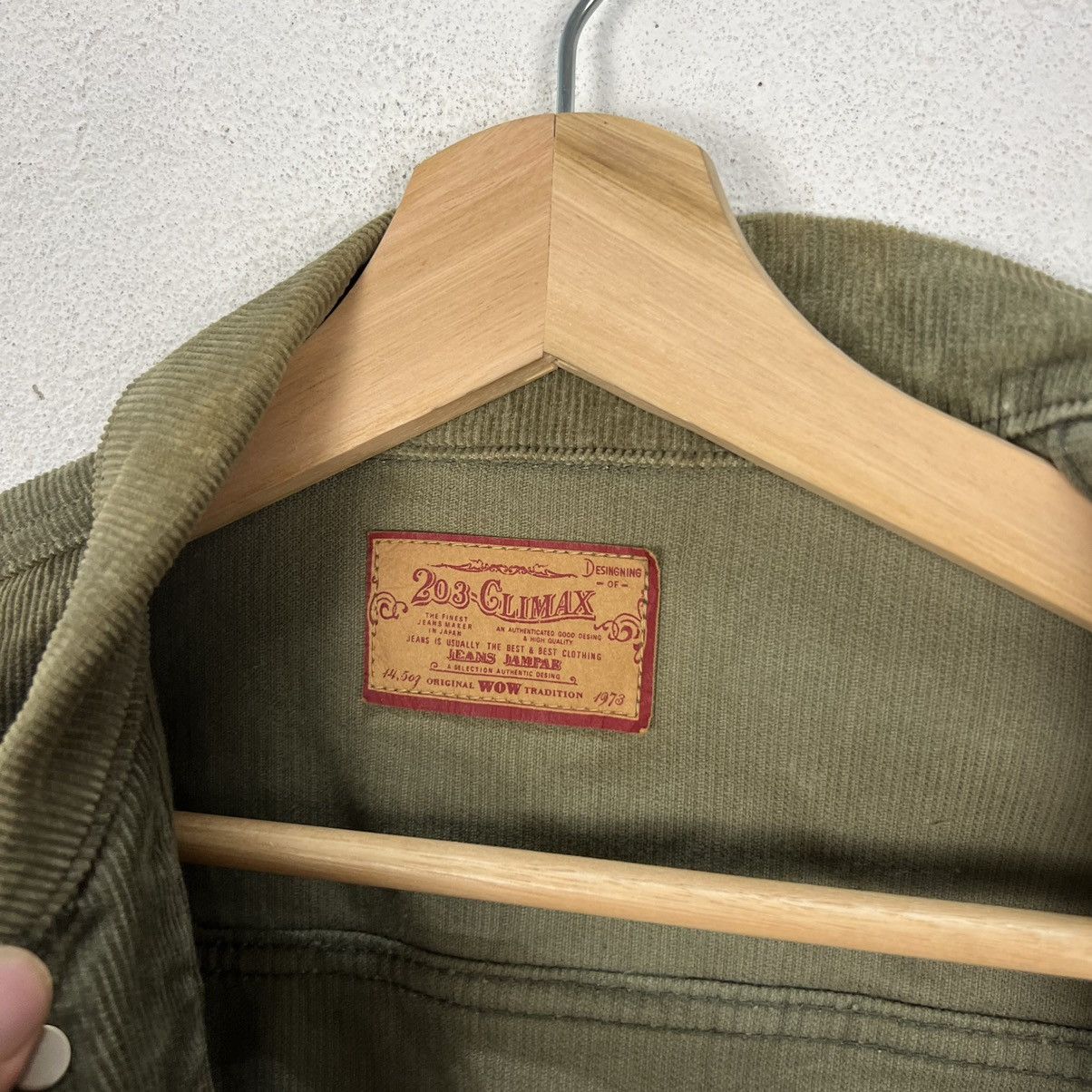 Japanese Brand VINTAGE 203-CLIMAX CROPPED BUTTON JACKET MILITARY DESIGN Size US M / EU 48-50 / 2 - 14 Thumbnail