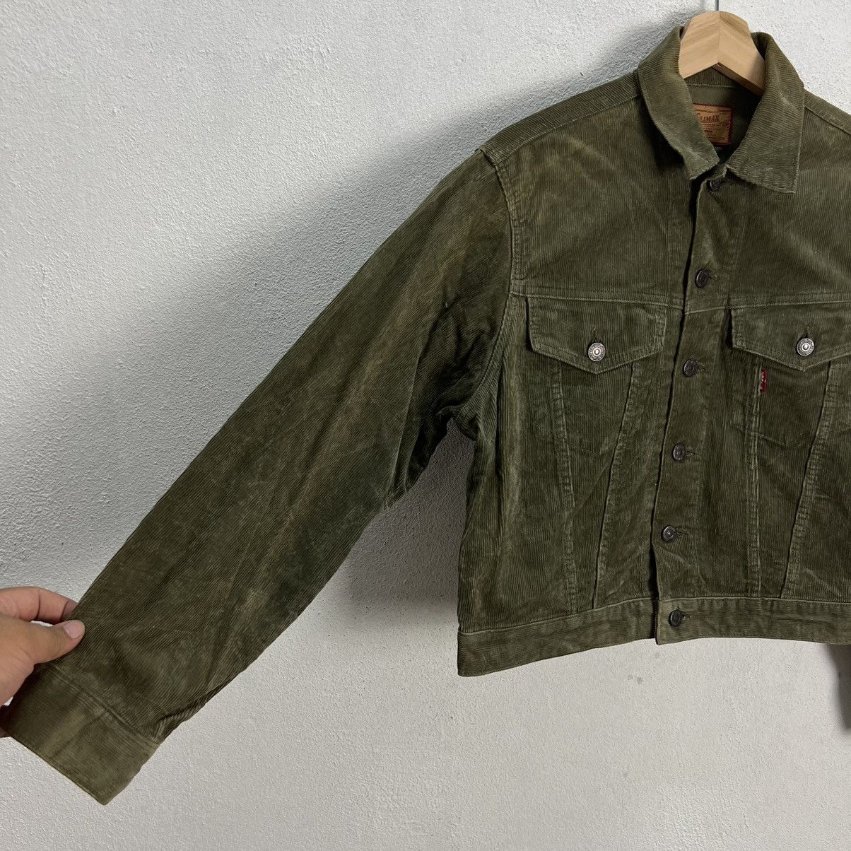Japanese Brand VINTAGE 203-CLIMAX CROPPED BUTTON JACKET MILITARY DESIGN Size US M / EU 48-50 / 2 - 7 Thumbnail