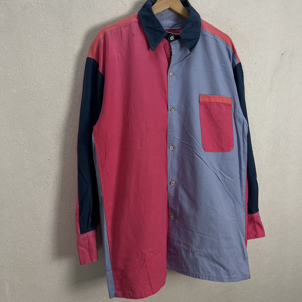 Japanese Brand RARE PATCHWORK INSPIRED BY JUNYA WATANABE CDG DESIGN Size US M / EU 48-50 / 2 - 5 Thumbnail