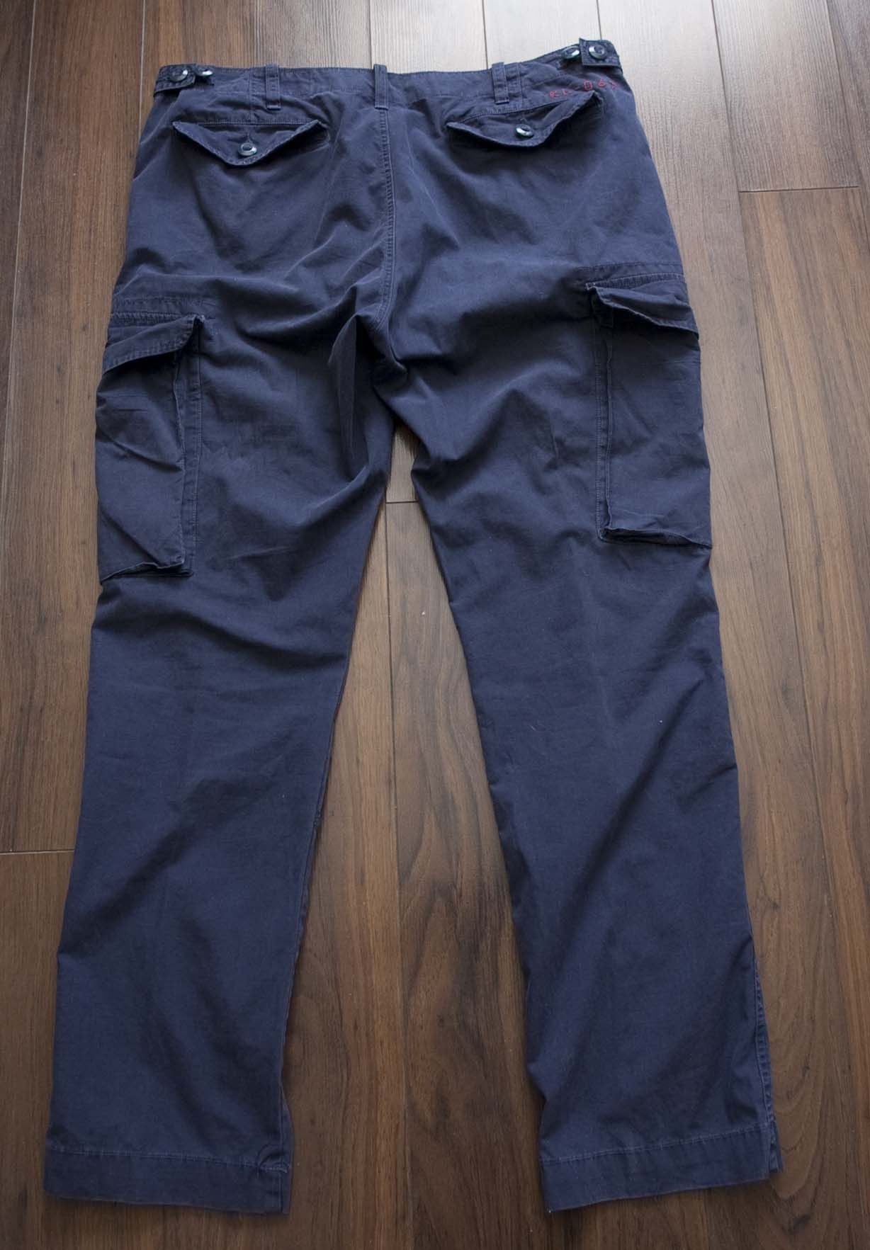 Polo Ralph Lauren × Vintage Cargo Military Ralph Lauren & Co. Pants Mans. Size 35x30.5 Size US 35 - 3 Thumbnail
