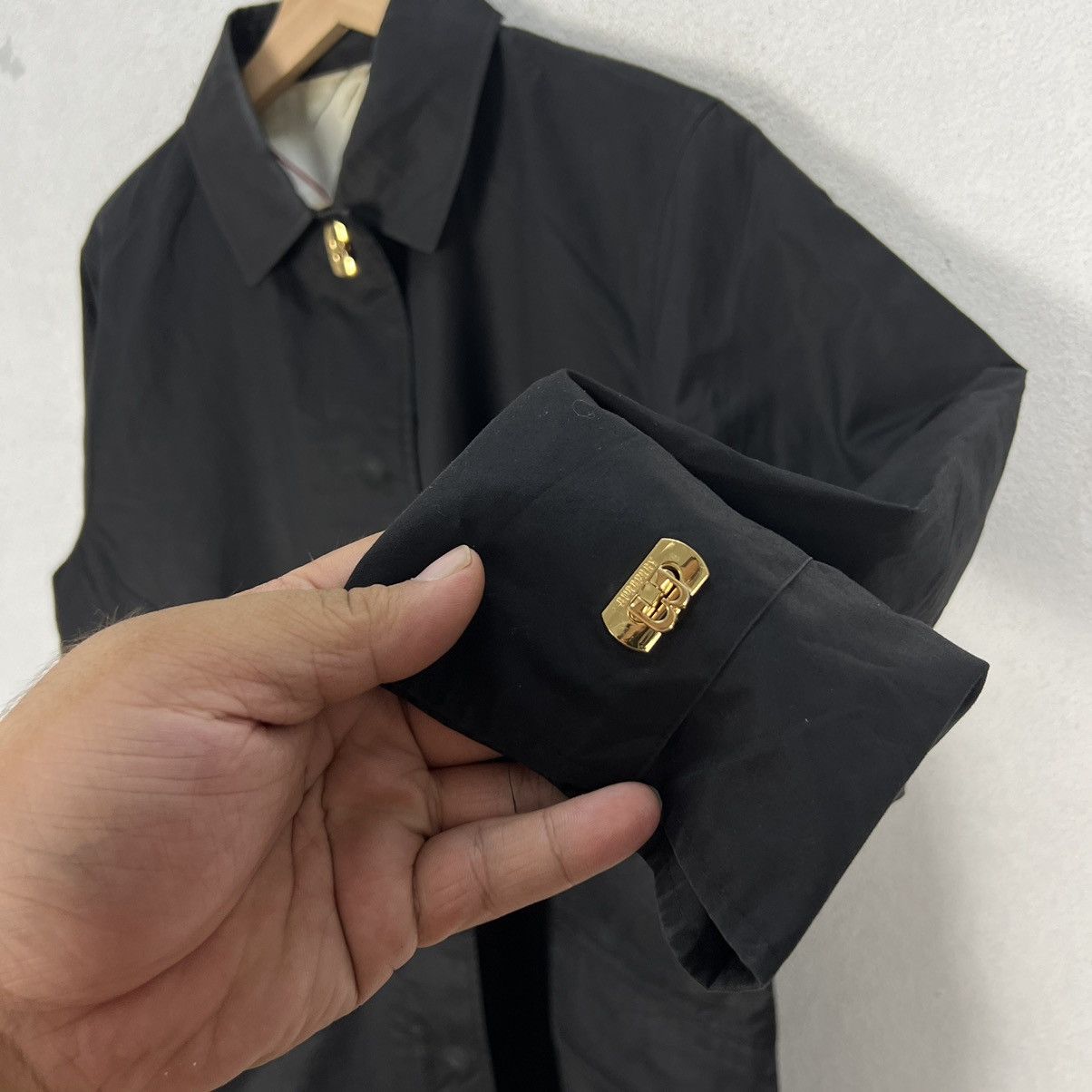 Burberry VINTAGE BURBERRY LONDON LONG JACKET AVANT GARDE DESIGN STYLE Size US M / EU 48-50 / 2 - 8 Thumbnail
