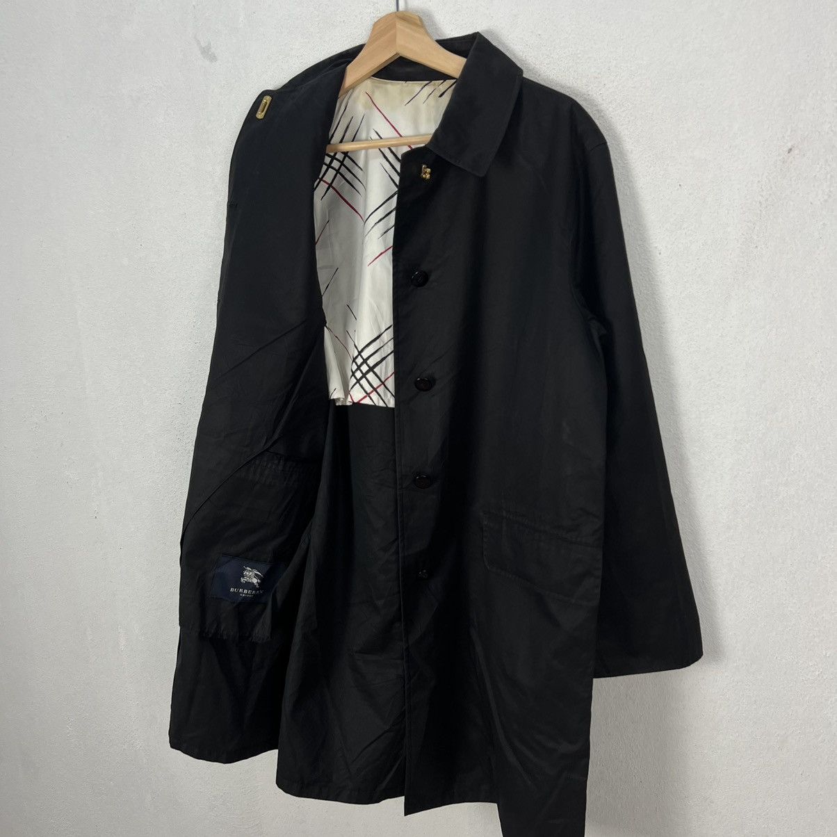 Burberry VINTAGE BURBERRY LONDON LONG JACKET AVANT GARDE DESIGN STYLE Size US M / EU 48-50 / 2 - 13 Thumbnail