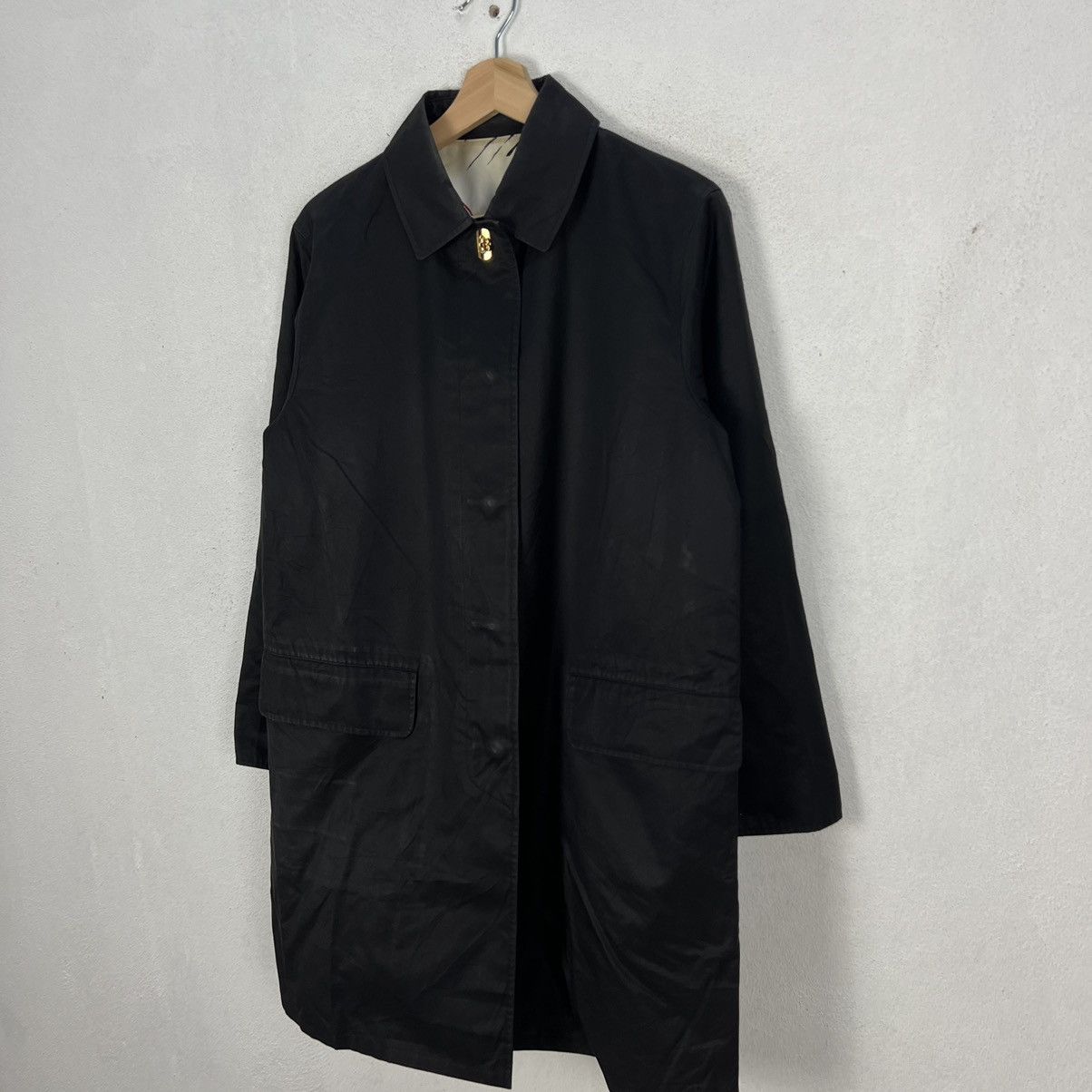 Burberry VINTAGE BURBERRY LONDON LONG JACKET AVANT GARDE DESIGN STYLE Size US M / EU 48-50 / 2 - 2 Thumbnail