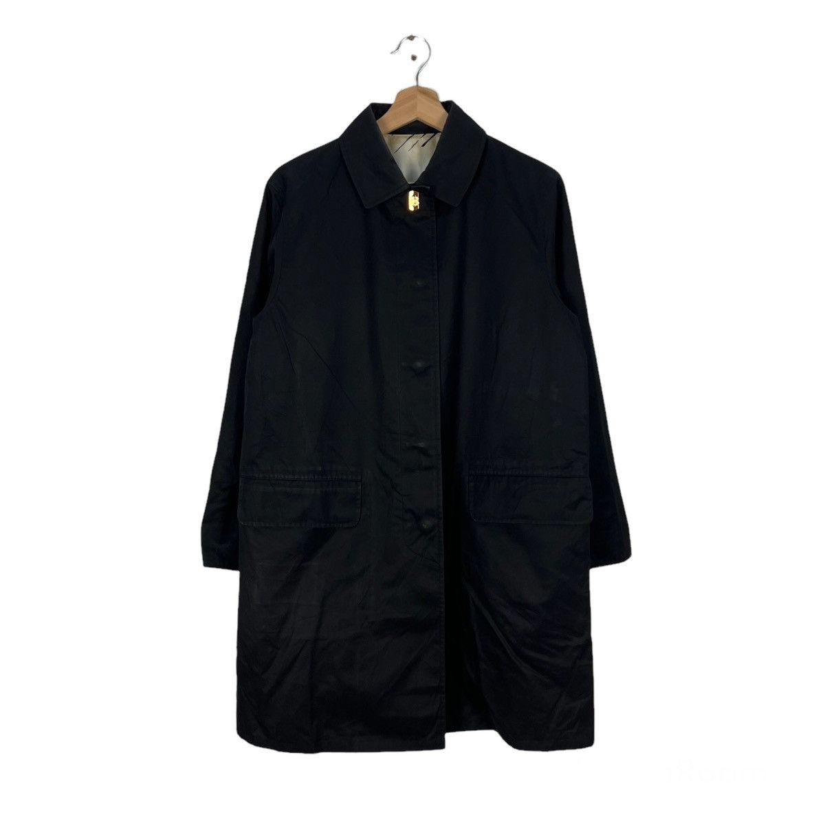 Burberry VINTAGE BURBERRY LONDON LONG JACKET AVANT GARDE DESIGN STYLE Size US M / EU 48-50 / 2 - 1 Thumbnail