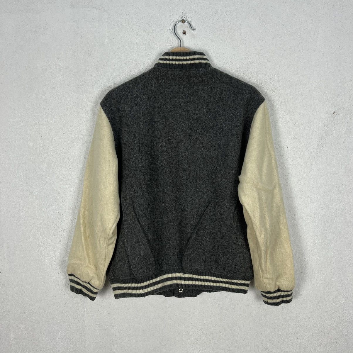 Japanese Brand VINTAGE VARSITY JACKET SUNNYPAL SPORT CASUAL Size US M / EU 48-50 / 2 - 8 Thumbnail