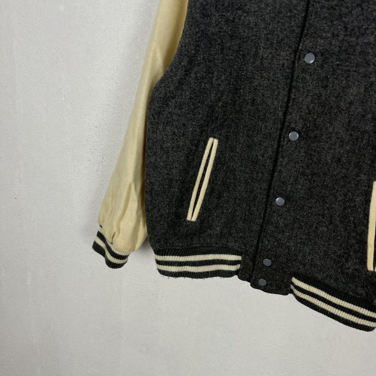 Japanese Brand VINTAGE VARSITY JACKET SUNNYPAL SPORT CASUAL Size US M / EU 48-50 / 2 - 4 Thumbnail