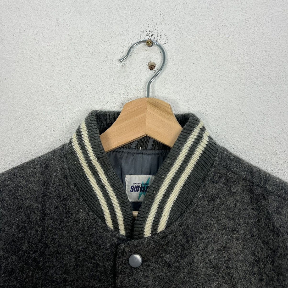 Japanese Brand VINTAGE VARSITY JACKET SUNNYPAL SPORT CASUAL Size US M / EU 48-50 / 2 - 7 Thumbnail