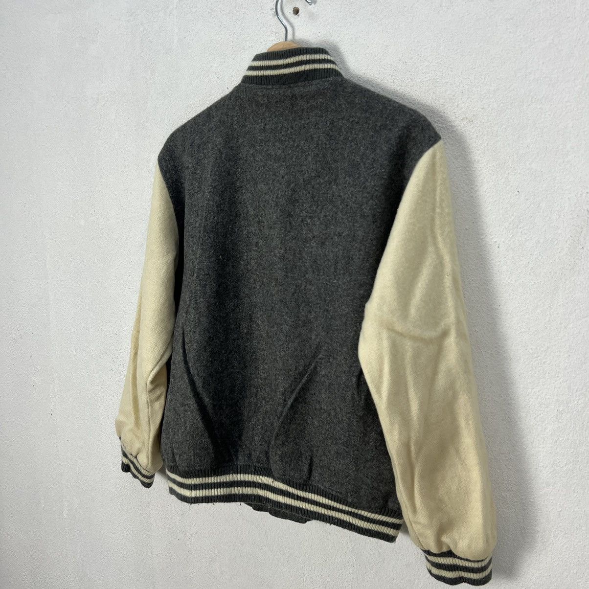 Japanese Brand VINTAGE VARSITY JACKET SUNNYPAL SPORT CASUAL Size US M / EU 48-50 / 2 - 9 Thumbnail