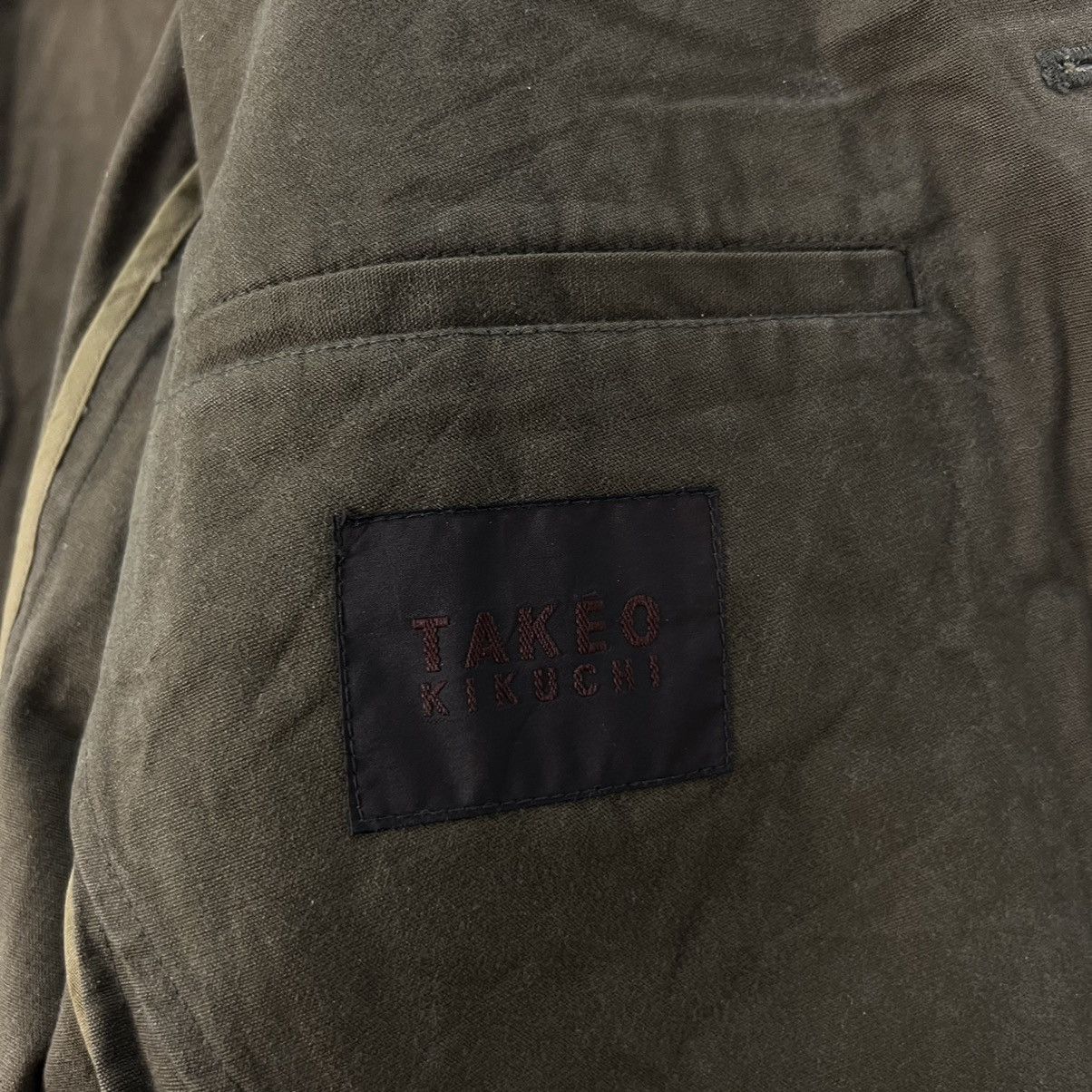 Japanese Brand × Takeo Kikuchi VINTAGE HIKORY CHORE JACKET TAKEO KIKUCHI JAPAN Size US M / EU 48-50 / 2 - 7 Thumbnail