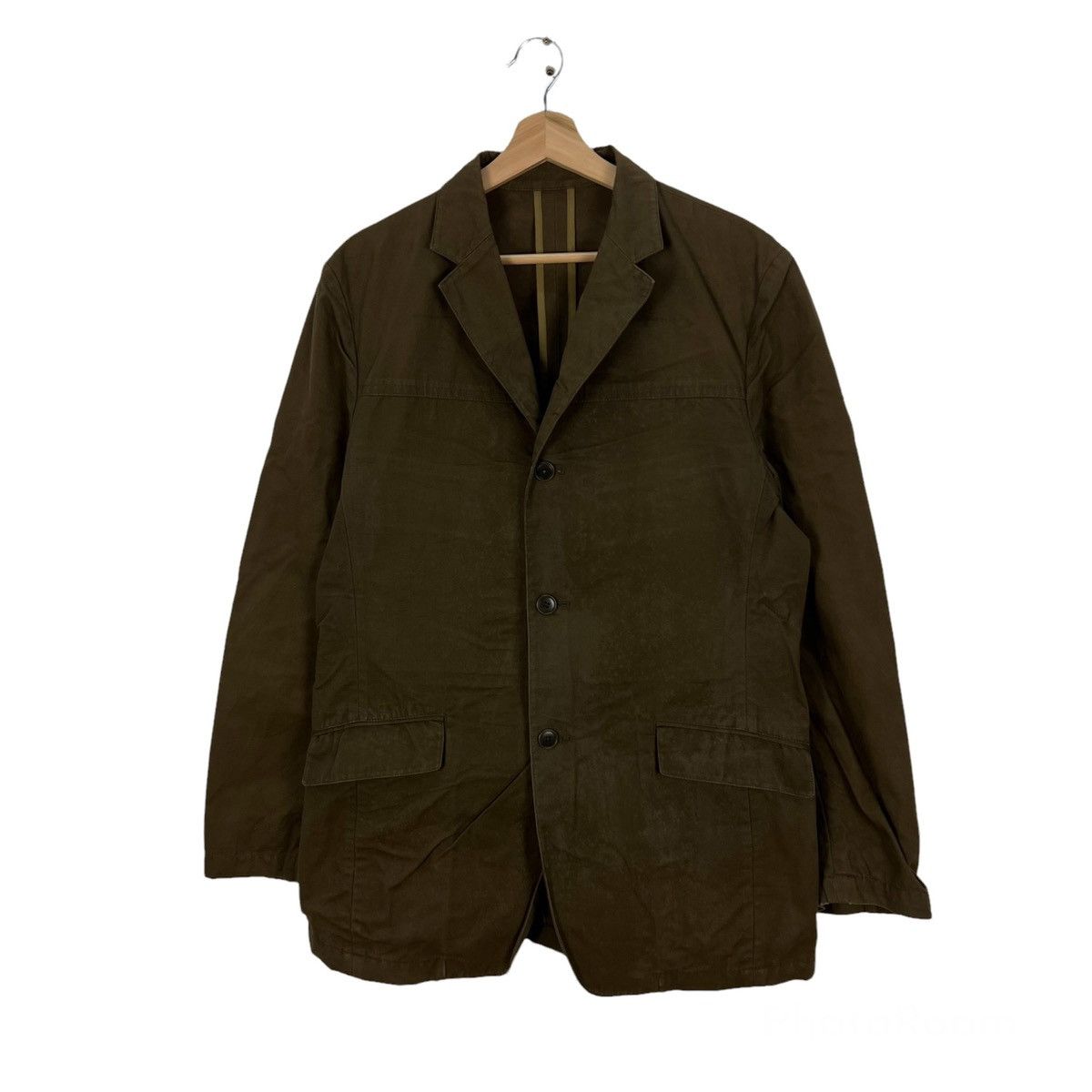 Japanese Brand × Takeo Kikuchi VINTAGE HIKORY CHORE JACKET TAKEO KIKUCHI JAPAN Size US M / EU 48-50 / 2 - 1 Thumbnail