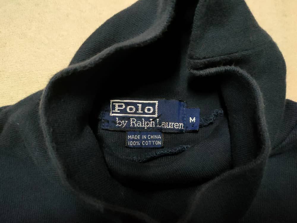 Polo Ralph Lauren ❎ PRL Light Turtleneck Sweatshirt Size US M / EU 48-50 / 2 - 2 Thumbnail