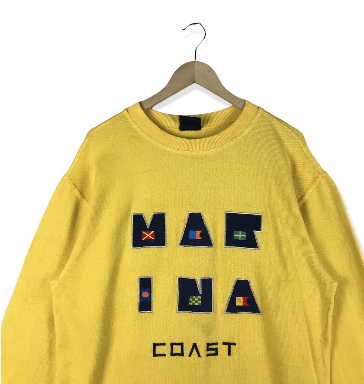 Japanese Brand Vintage Marina Coast Sweatshirt Size US L / EU 52-54 / 3 - 2 Thumbnail