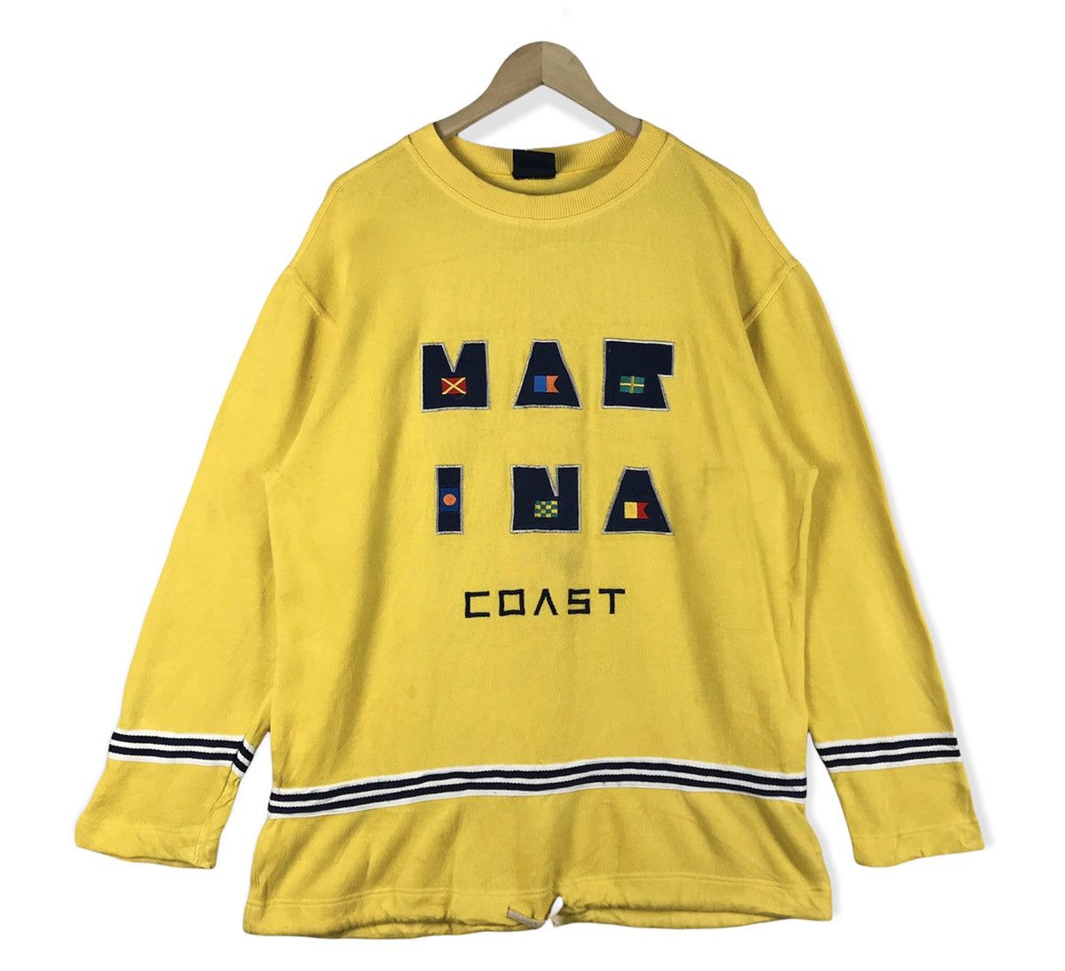 Japanese Brand Vintage Marina Coast Sweatshirt Size US L / EU 52-54 / 3 - 1 Thumbnail