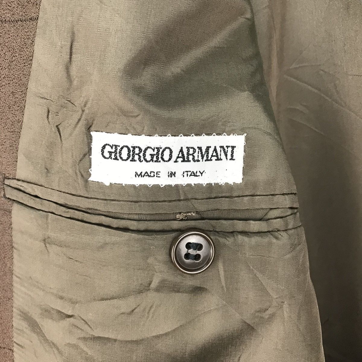 Giorgio Armani Vintage Giorgio Armani Blazer/Coat Size 54R - 8 Thumbnail