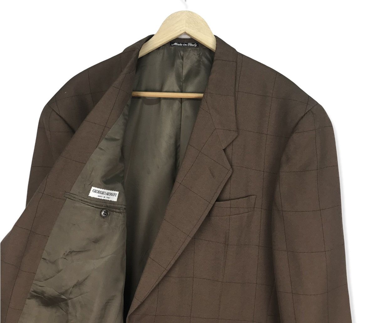 Giorgio Armani Vintage Giorgio Armani Blazer/Coat Size 54R - 2 Thumbnail