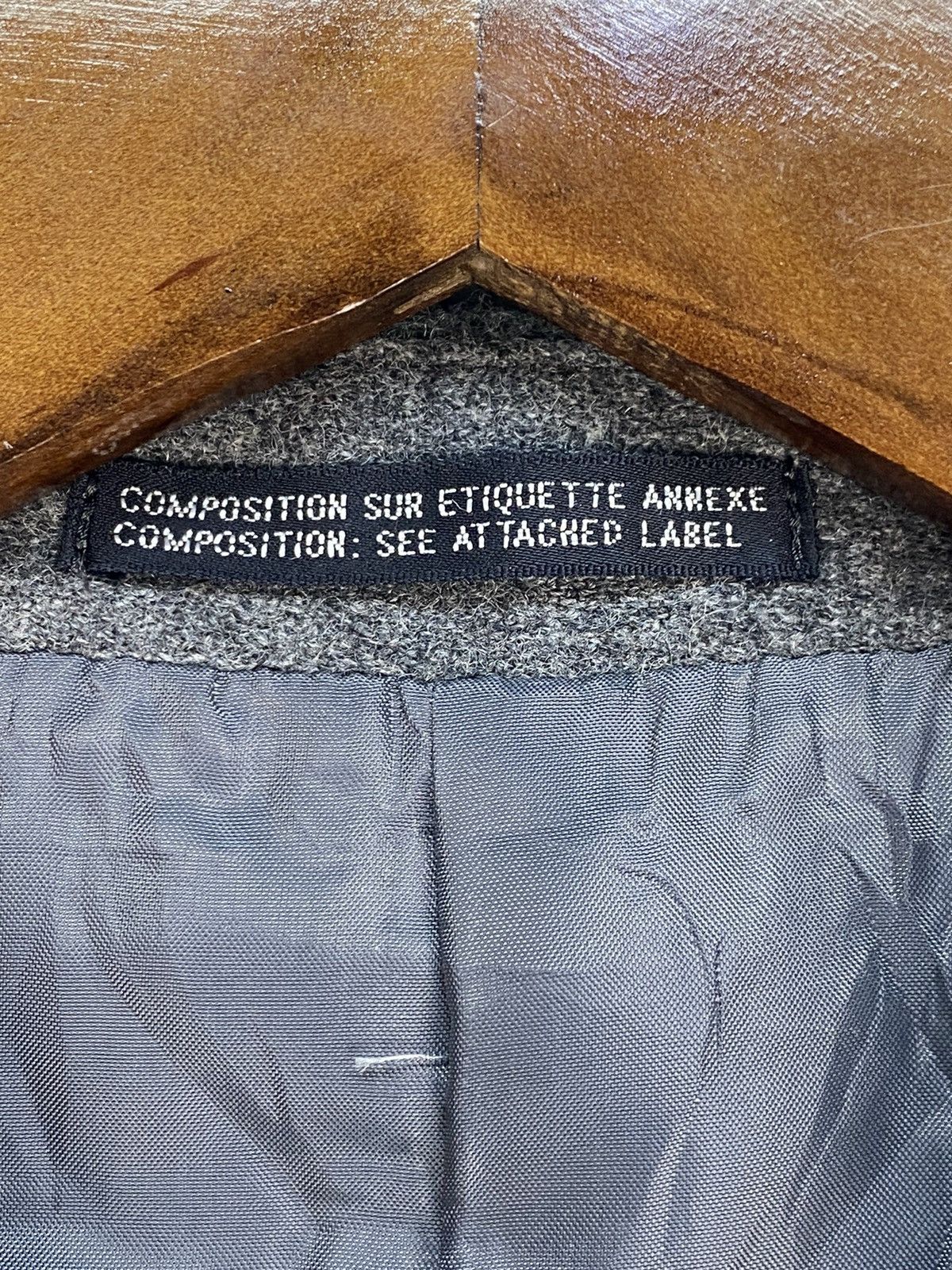 Japanese Brand Ined By Yohji Yamamoto Wool Jacket Size US S / EU 44-46 / 1 - 6 Thumbnail