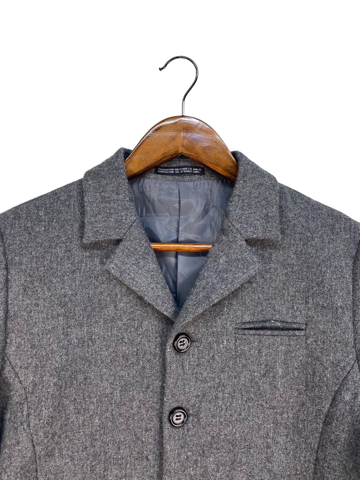 Japanese Brand Ined By Yohji Yamamoto Wool Jacket Size US S / EU 44-46 / 1 - 3 Thumbnail