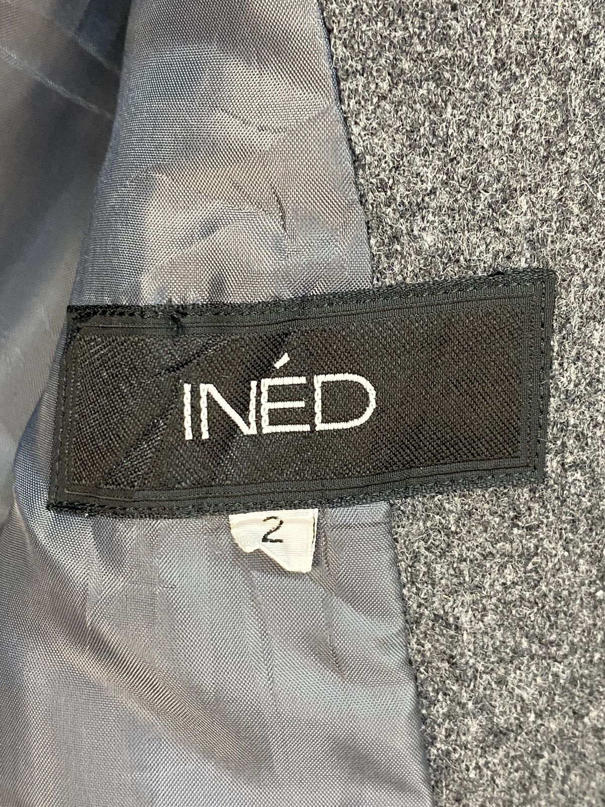 Japanese Brand Ined By Yohji Yamamoto Wool Jacket Size US S / EU 44-46 / 1 - 5 Thumbnail