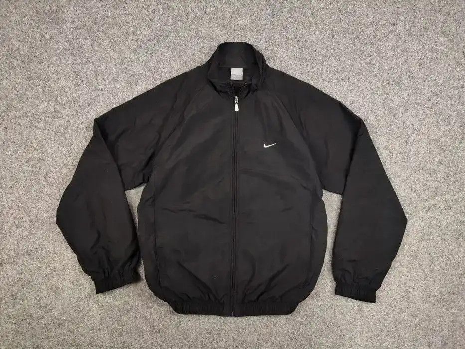 Nike Vintage Y2K Nike Swoosh nylon Lightweight Track Jacket Size US M / EU 48-50 / 2 - 6 Thumbnail