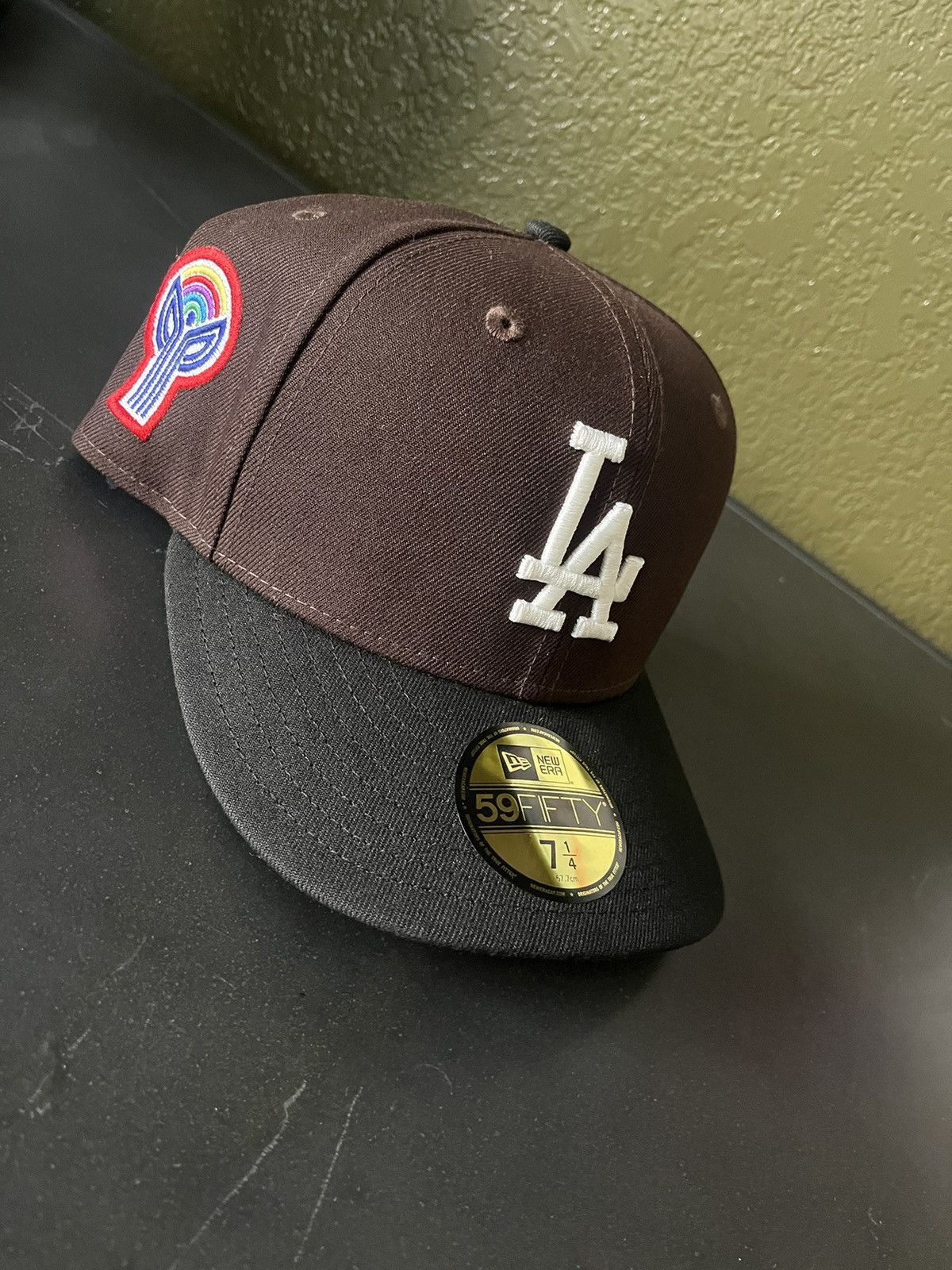 New Era New Era 59fifty Los Angeles Dodgers fitted hat 7 1/4 Grailed