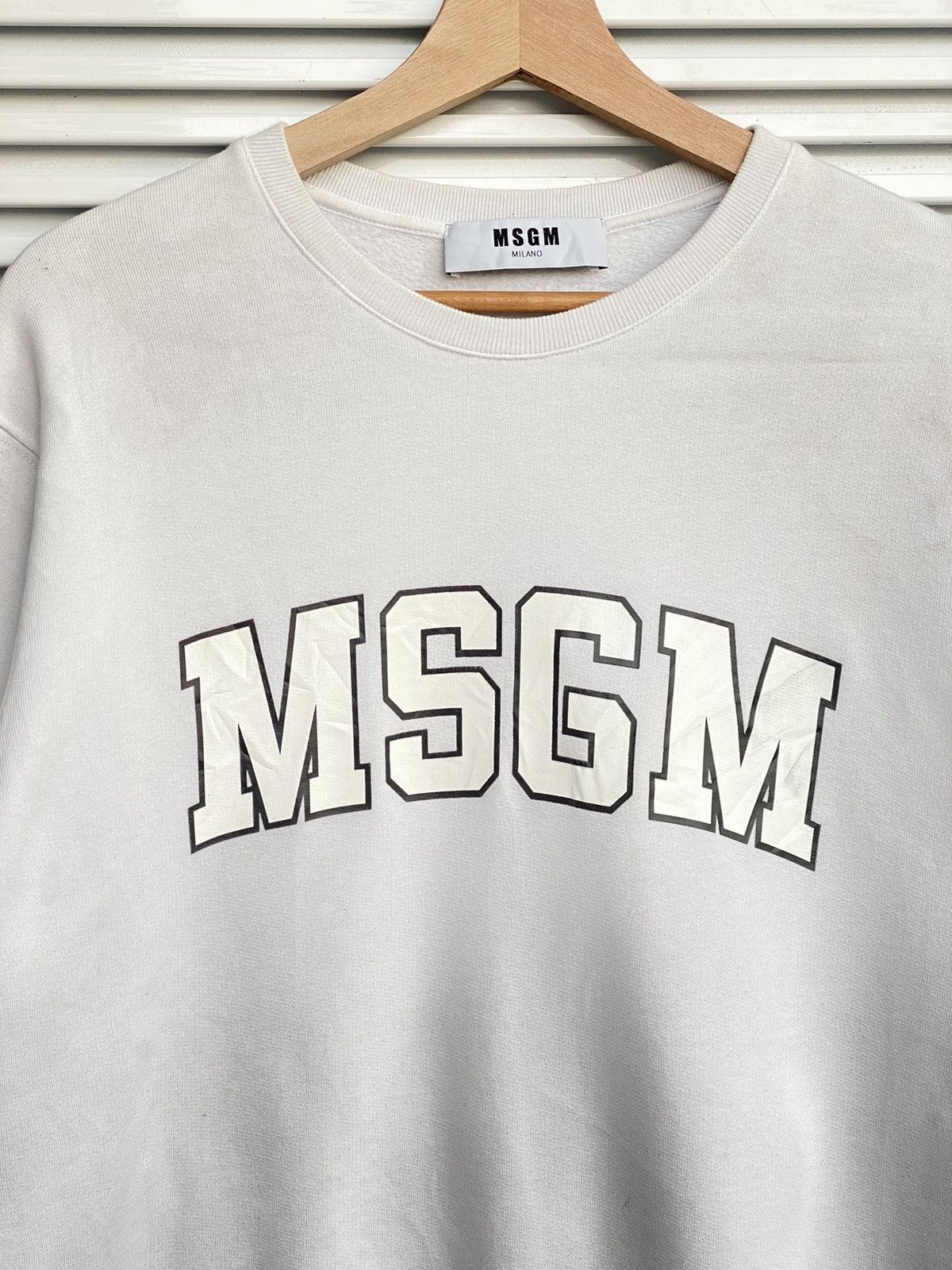 MSGM × Vintage MSGM Milano Crewneck / Travis Flacko Scott Size US M / EU 48-50 / 2 - 2 Thumbnail
