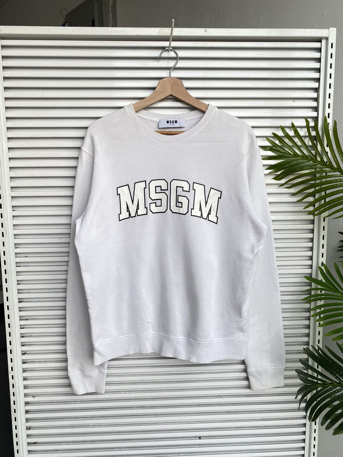 MSGM × Vintage MSGM Milano Crewneck / Travis Flacko Scott Size US M / EU 48-50 / 2 - 1 Thumbnail