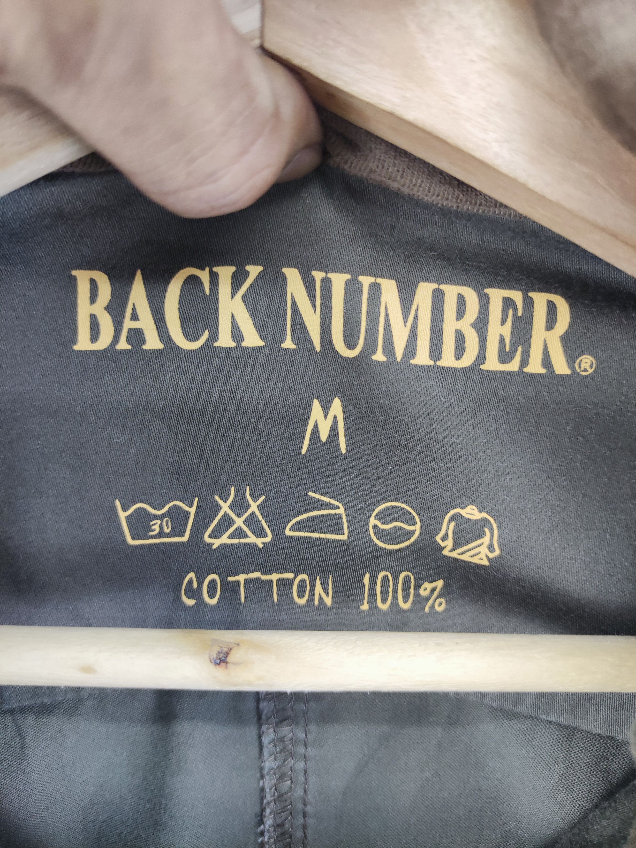 Vintage Vintage Back Number Jacket Hoodie Zipper Size S / US 4 / IT 40 - 3 Thumbnail