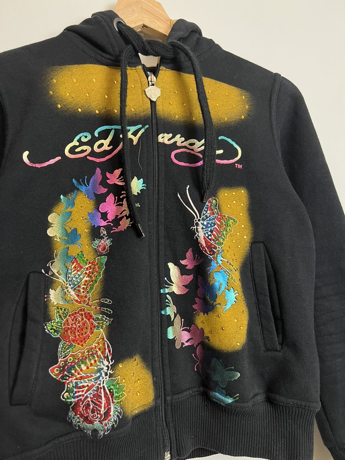 Christian Audigier Rare Ed Hardy by Christian Audigier Butterfly vintage Y2K Size M / US 6-8 / IT 42-44 - 3 Thumbnail