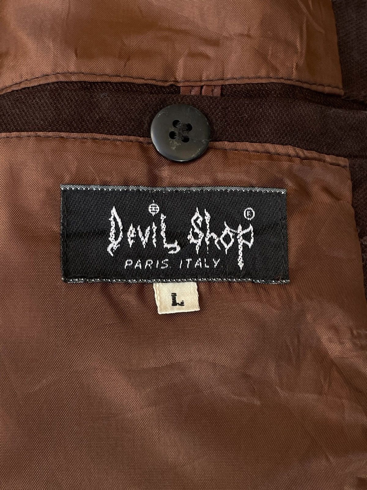 Affliction Japanese Brand DEVIL SHOP Blood Style Punk Archive Jacket Size US M / EU 48-50 / 2 - 16 Thumbnail