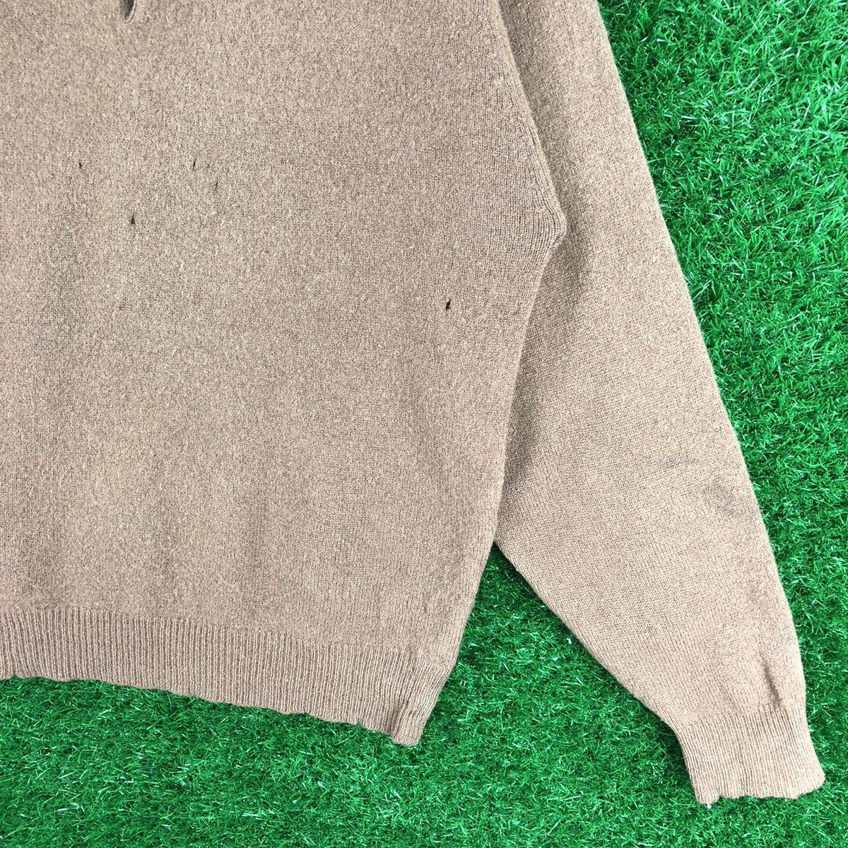 Aran Isles Knitwear Vintage 80's Wool Knit Polo Shirt Distressed by Knit Wear Size US S / EU 44-46 / 1 - 3 Thumbnail