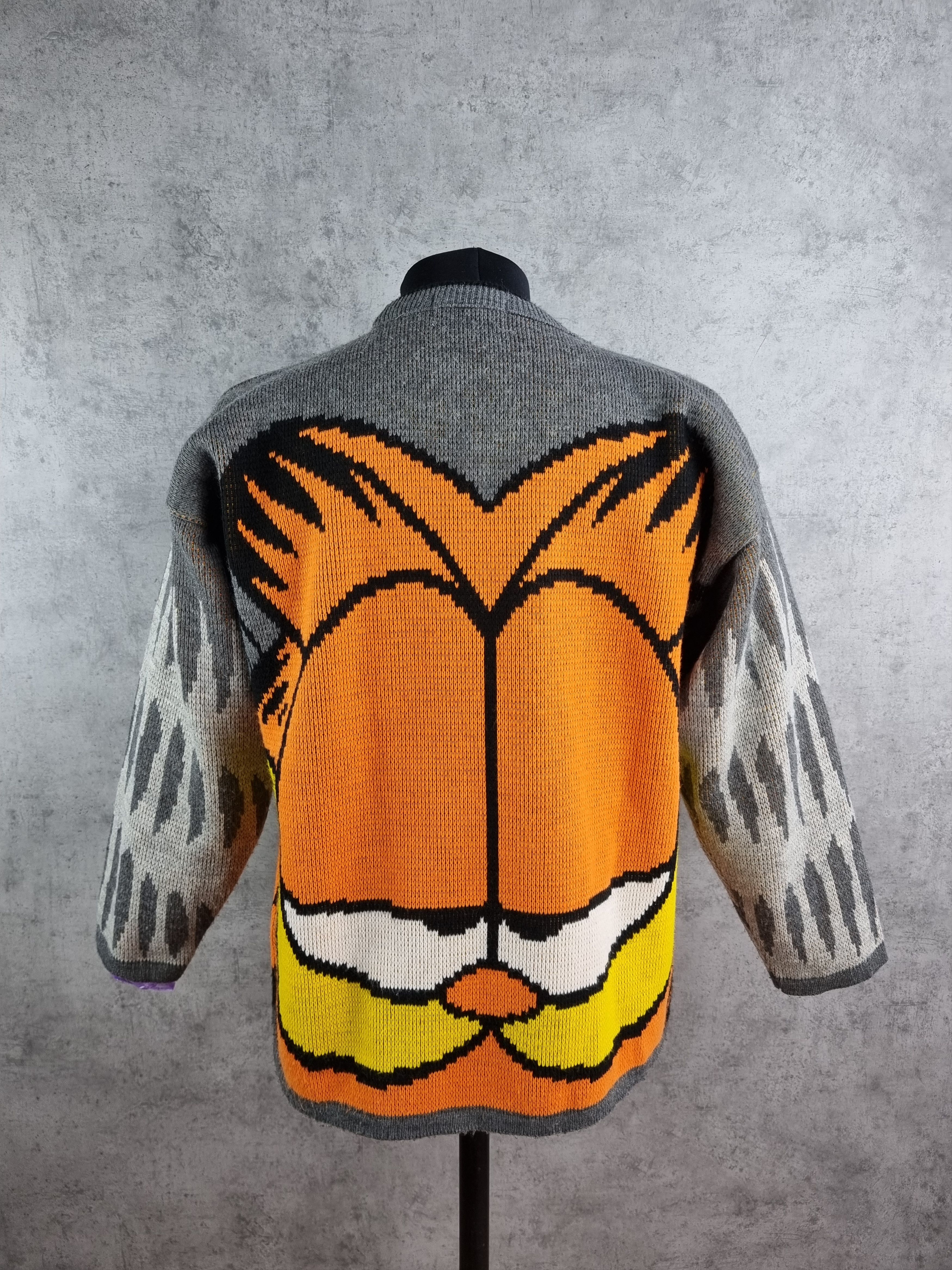 Disney Rare GARFIELD the CAT Logo Sweater Vintage Size US L / EU 52-54 / 3 - 5 Thumbnail