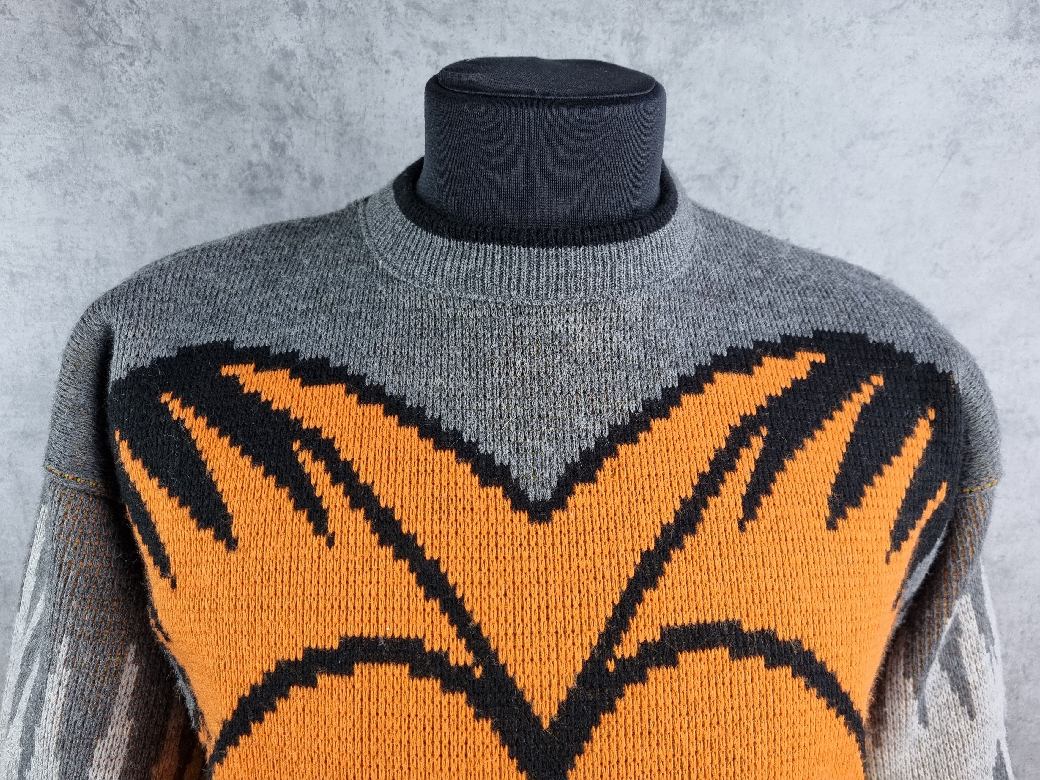 Disney Rare GARFIELD the CAT Logo Sweater Vintage Size US L / EU 52-54 / 3 - 6 Thumbnail