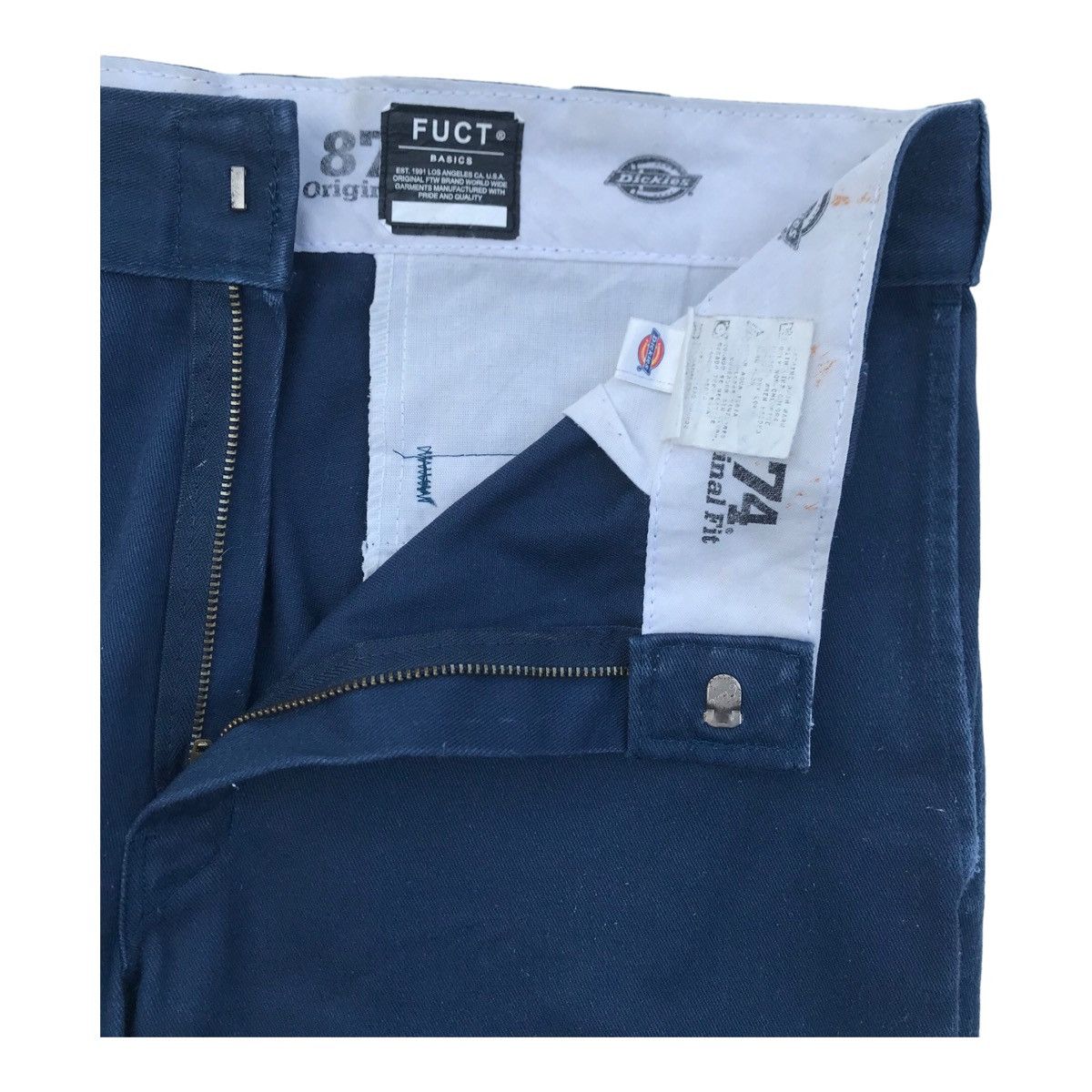 Dickies Dickies Collab Fuct Streetwear Skates Three Quarter Pants Size US 31 - 2 Thumbnail