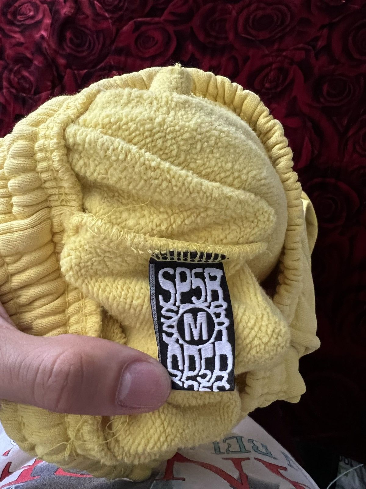 Sp5der Spider Worldwide Yellow Sweatpants Size US 31 - 3 Thumbnail