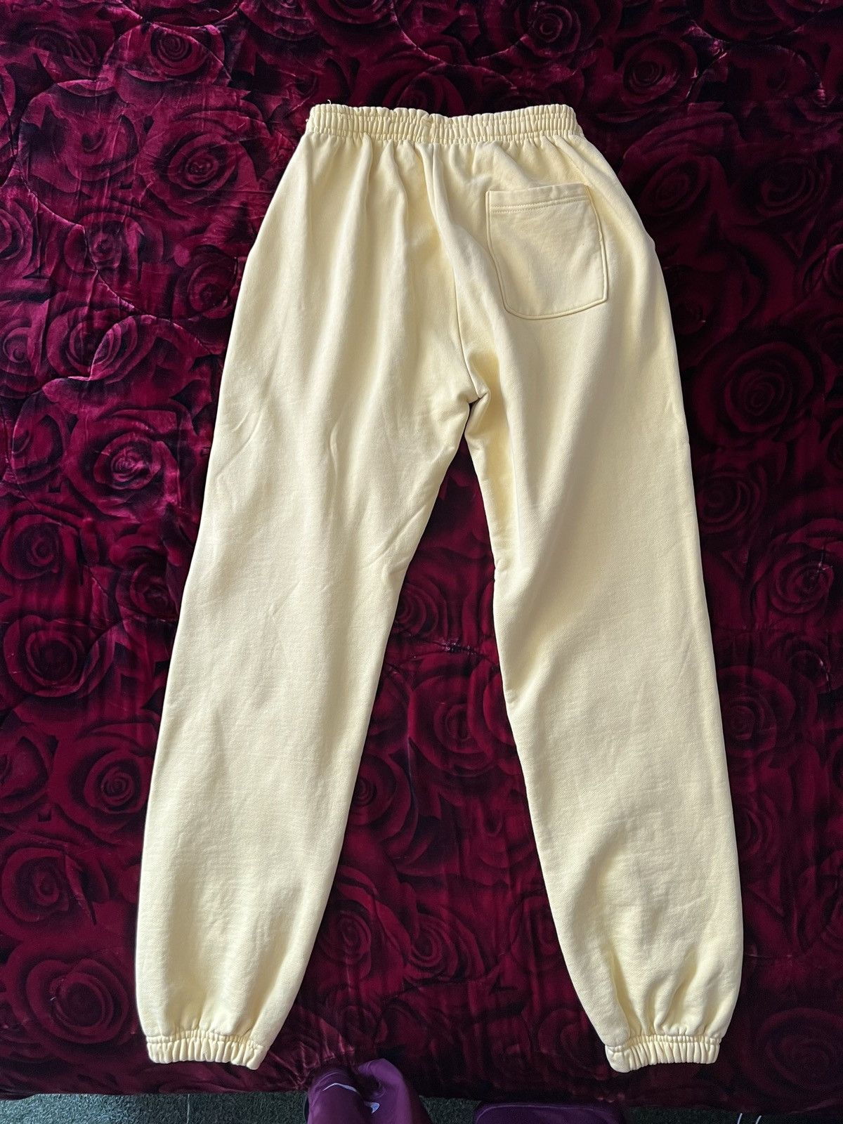 Sp5der Spider Worldwide Yellow Sweatpants Size US 31 - 2 Thumbnail