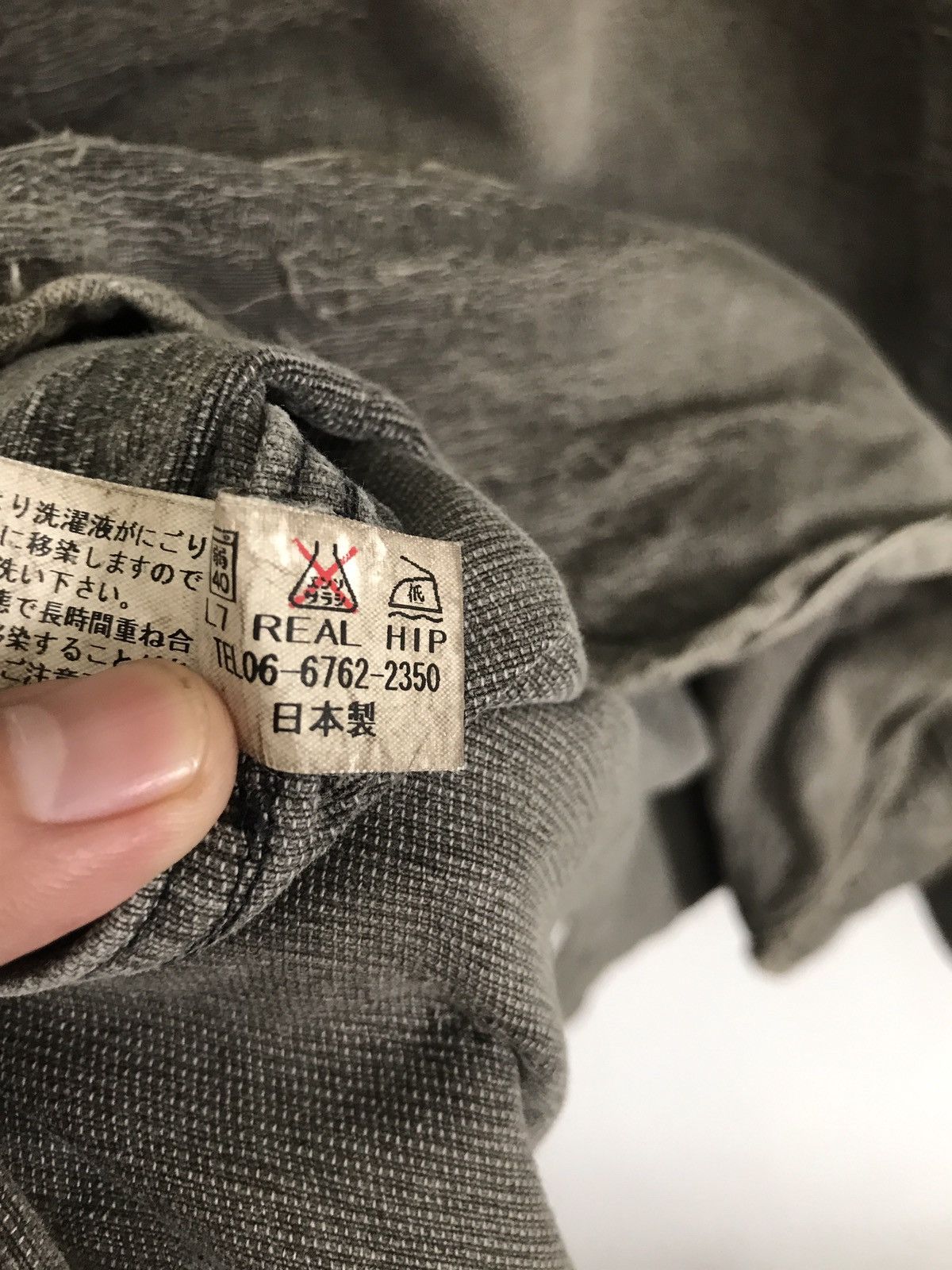 Japanese Brand × L7 Real Hip Japanese Brand L7 Real Hip Made In Japan Distressed Jacket Size US M / EU 48-50 / 2 - 5 Thumbnail
