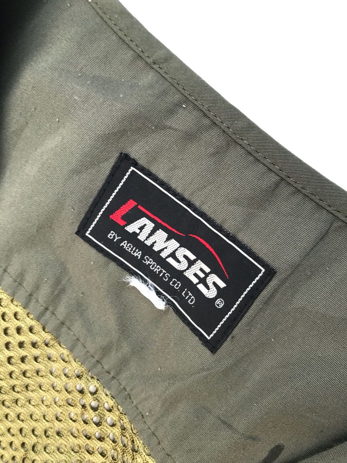 Japanese Brand Vintage Lamses Cargo Net Tactical Jacket Vest Size US M / EU 48-50 / 2 - 4 Thumbnail