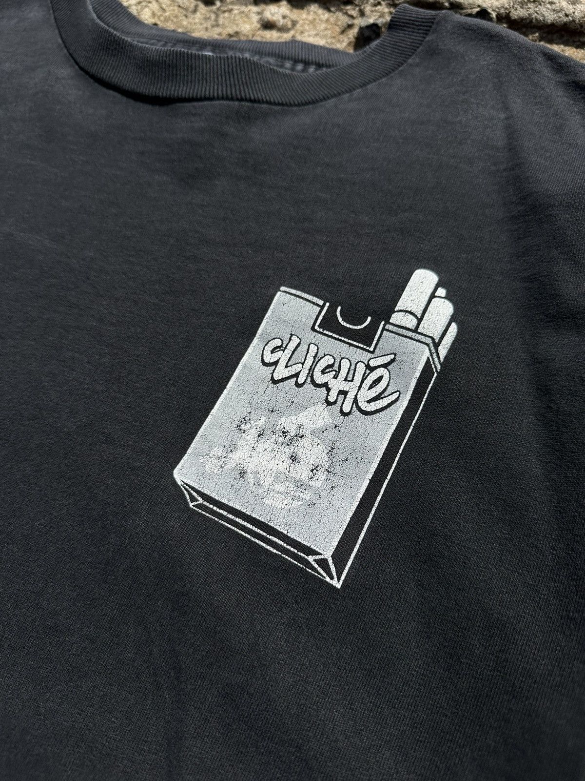Shorty's Skateboards × Vintage Vintage Cliche Skatebords Faded T-Shirt Size US M / EU 48-50 / 2 - 4 Thumbnail