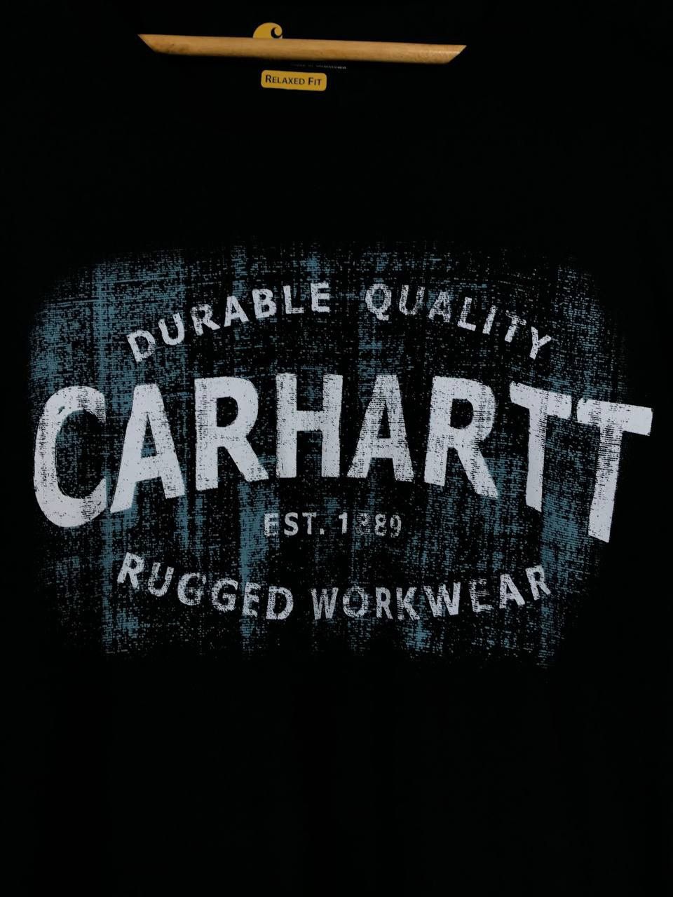 Carhartt Carhartt vintage streetwear center logo sweatshirt Size US L / EU 52-54 / 3 - 3 Thumbnail