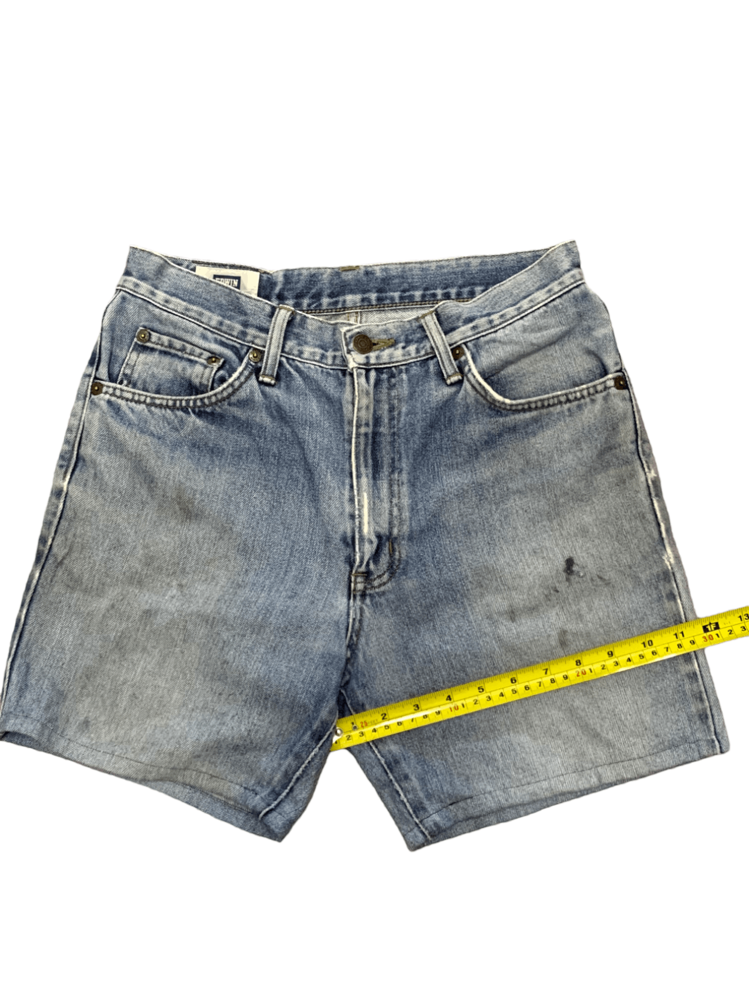 Edwin Vintage Edwin Japan Grunge Style Distressed Jean Shorts Size US 28 / EU 44 - 11 Thumbnail