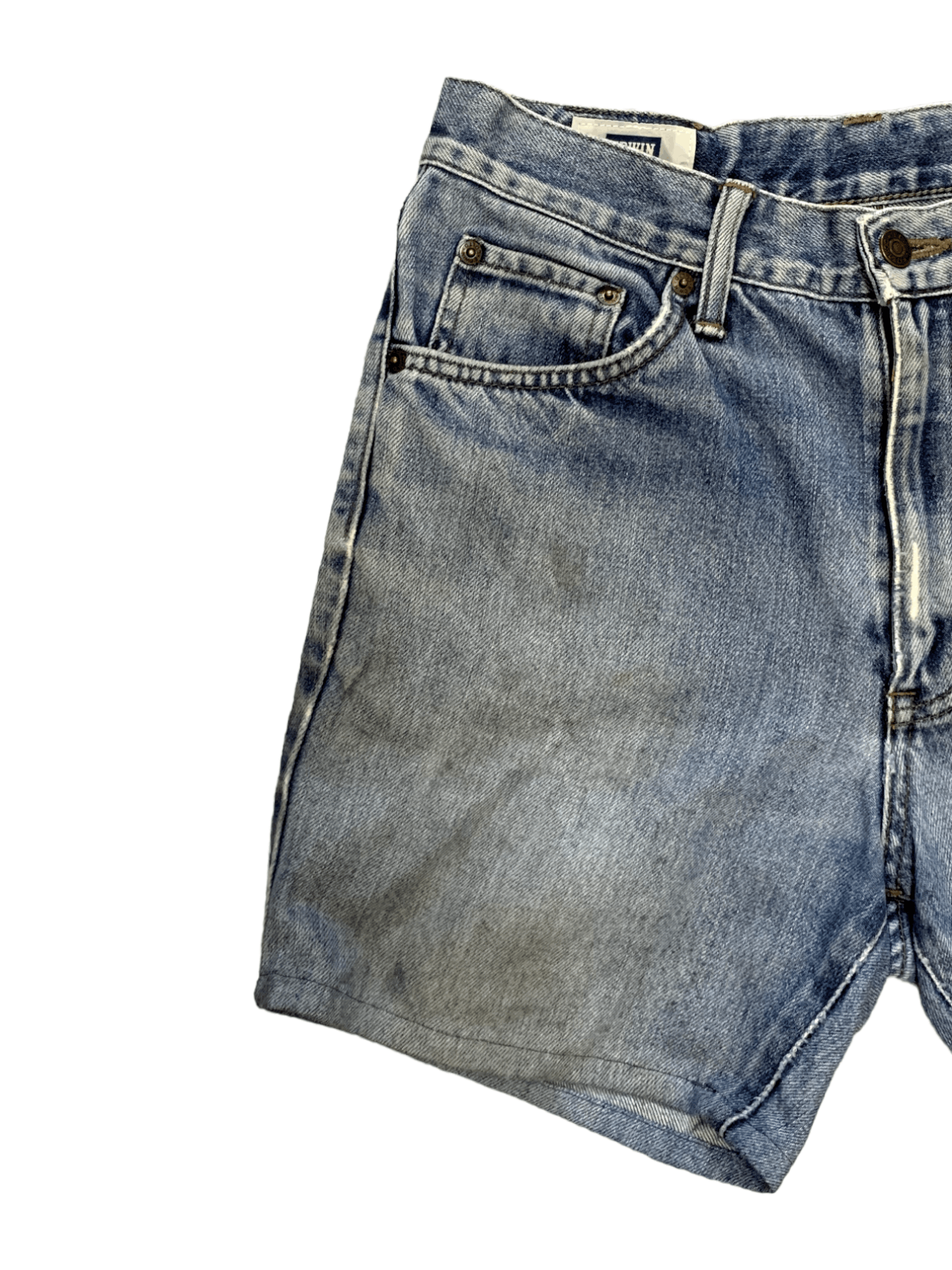 Edwin Vintage Edwin Japan Grunge Style Distressed Jean Shorts Size US 28 / EU 44 - 7 Thumbnail