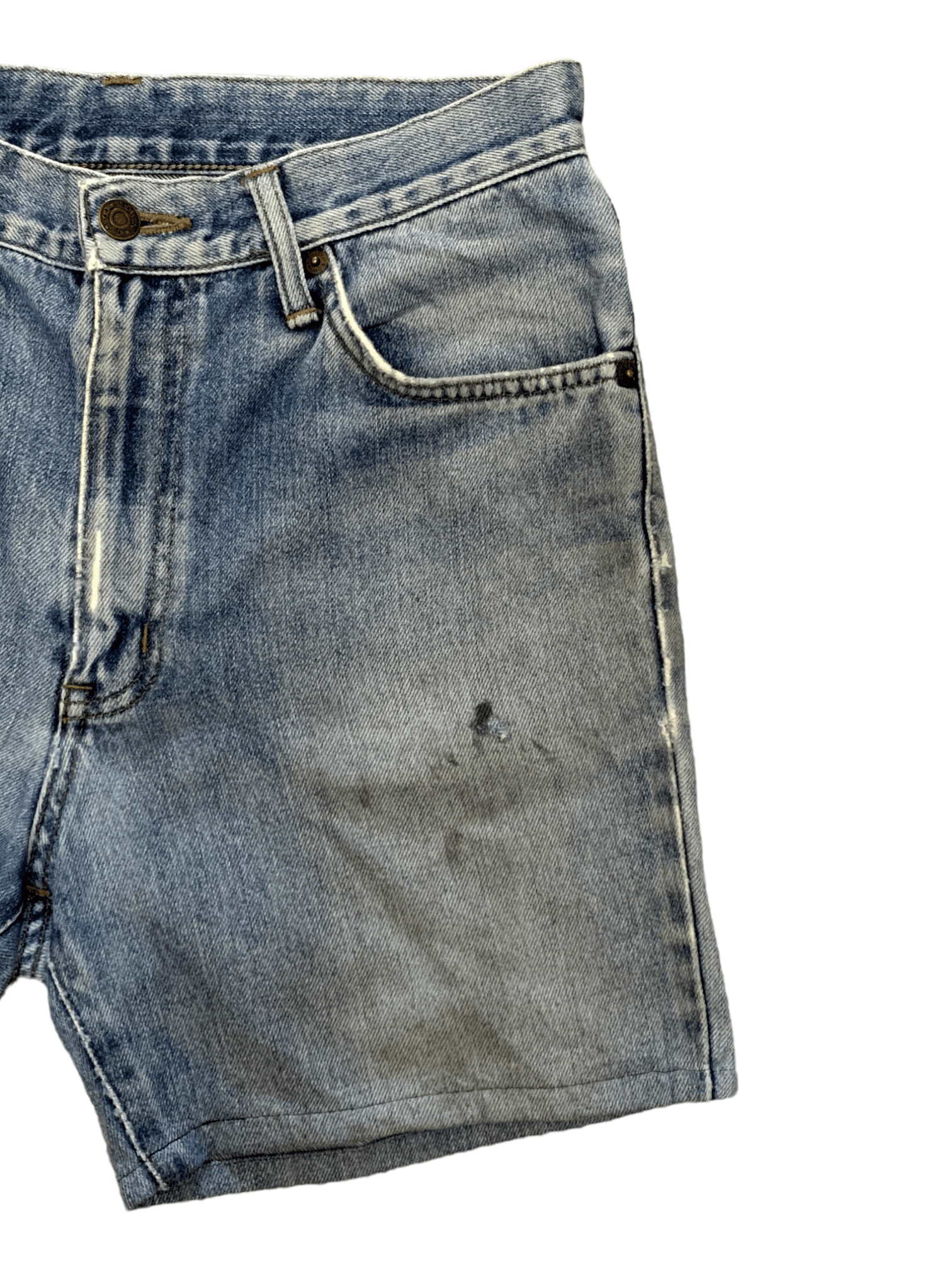 Edwin Vintage Edwin Japan Grunge Style Distressed Jean Shorts Size US 28 / EU 44 - 8 Thumbnail